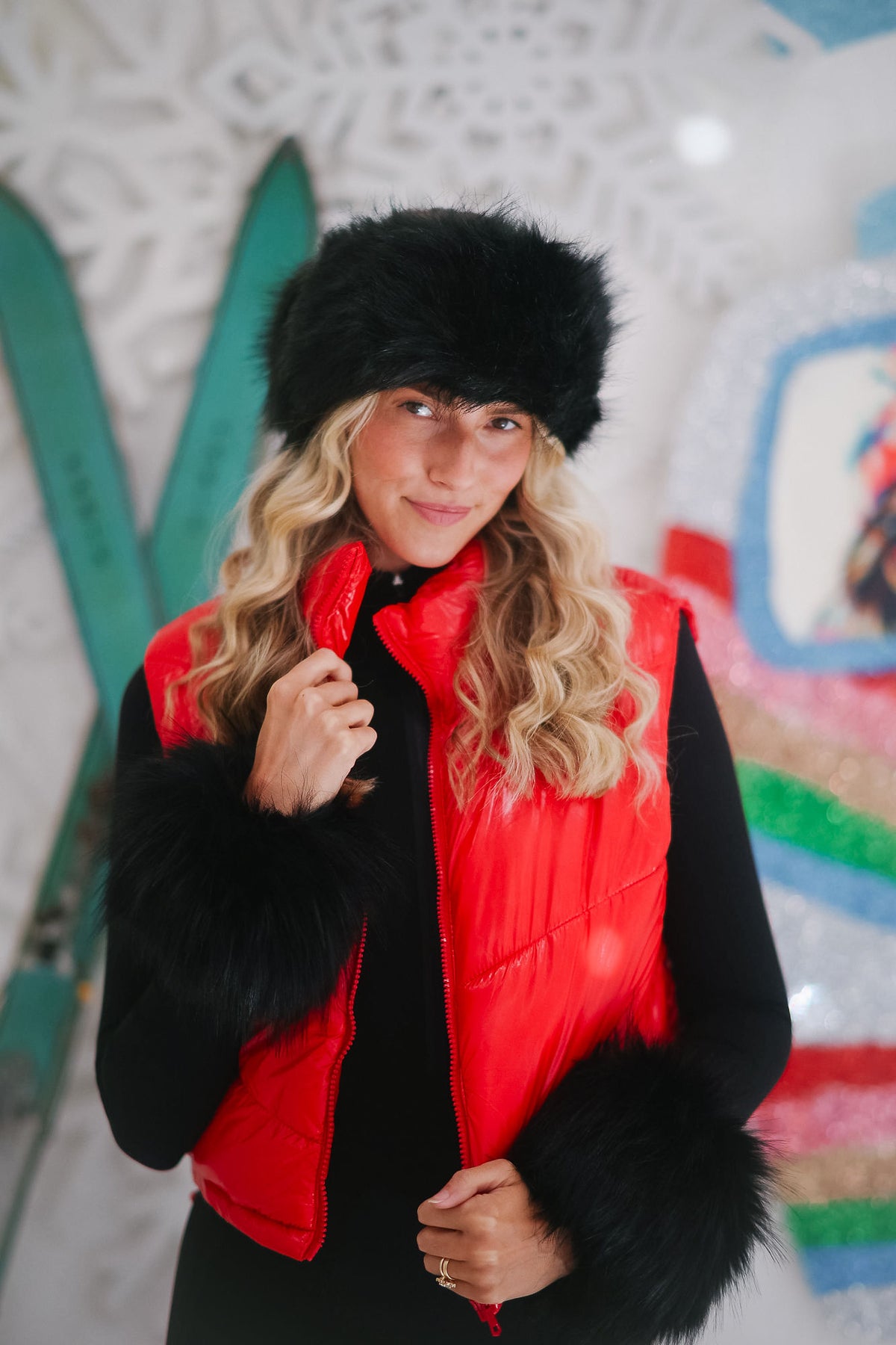 JOLLY SANTA RED VEST