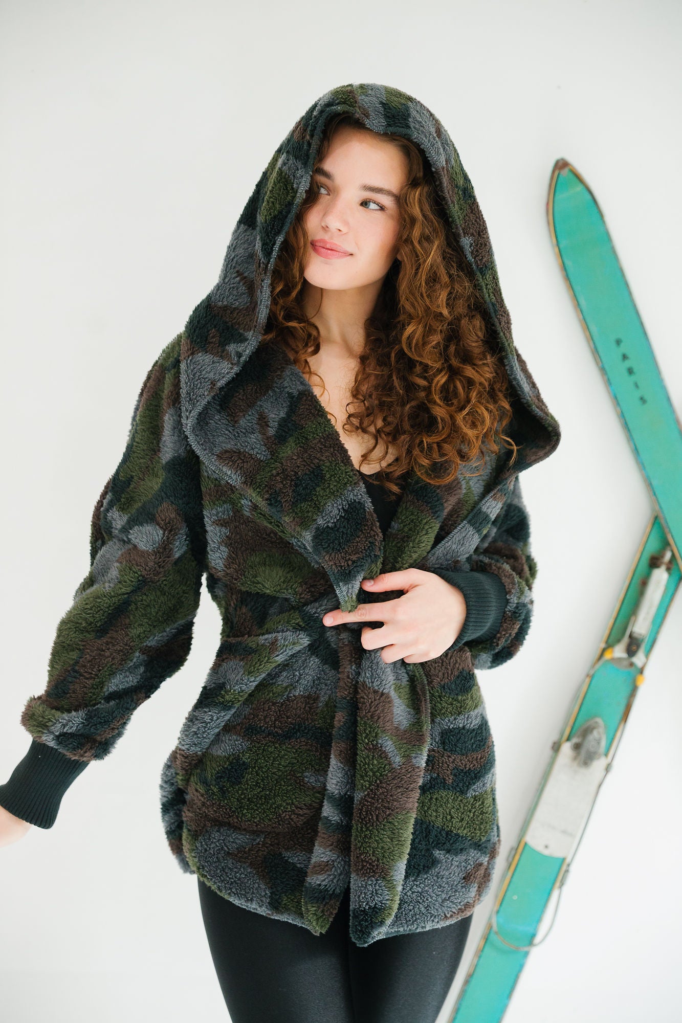 APRÈS TIGER CAMO CARDIGAN cardigan Judith March