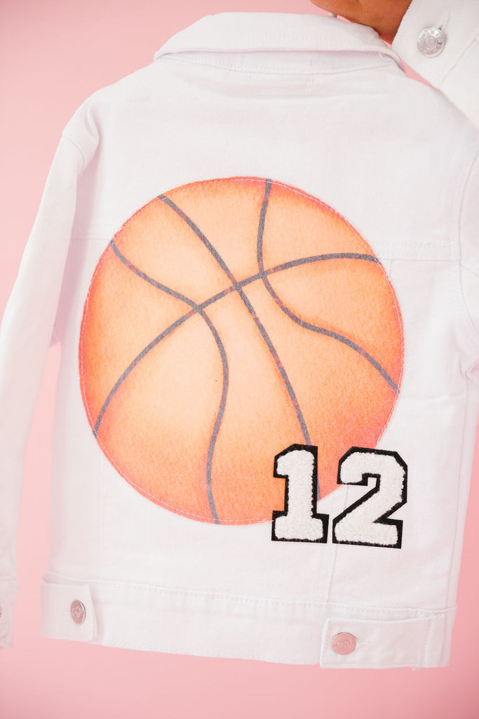 MINI KIDS CUSTOM BASKETBALL NUMBER JACKET JACKET Judith March