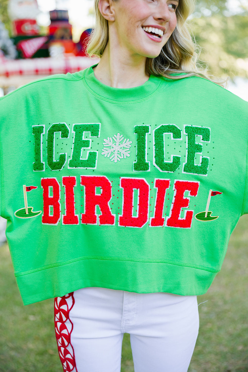 ICE ICE BIRDIE GREEN PULLOVER PULLOVER Judith March