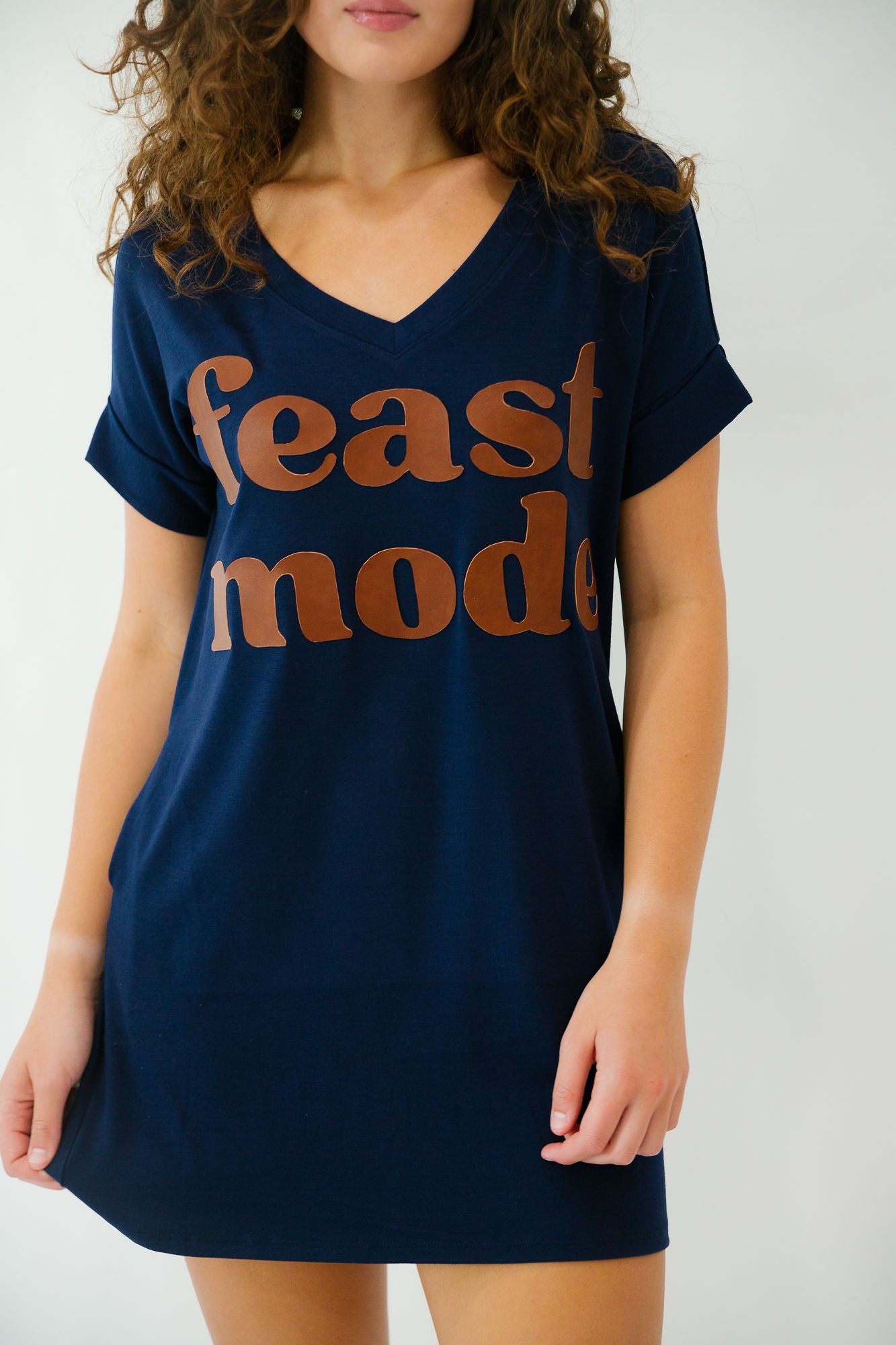 FEAST MODE NAVY DRESS WITH POCKETS DRESS Judith March