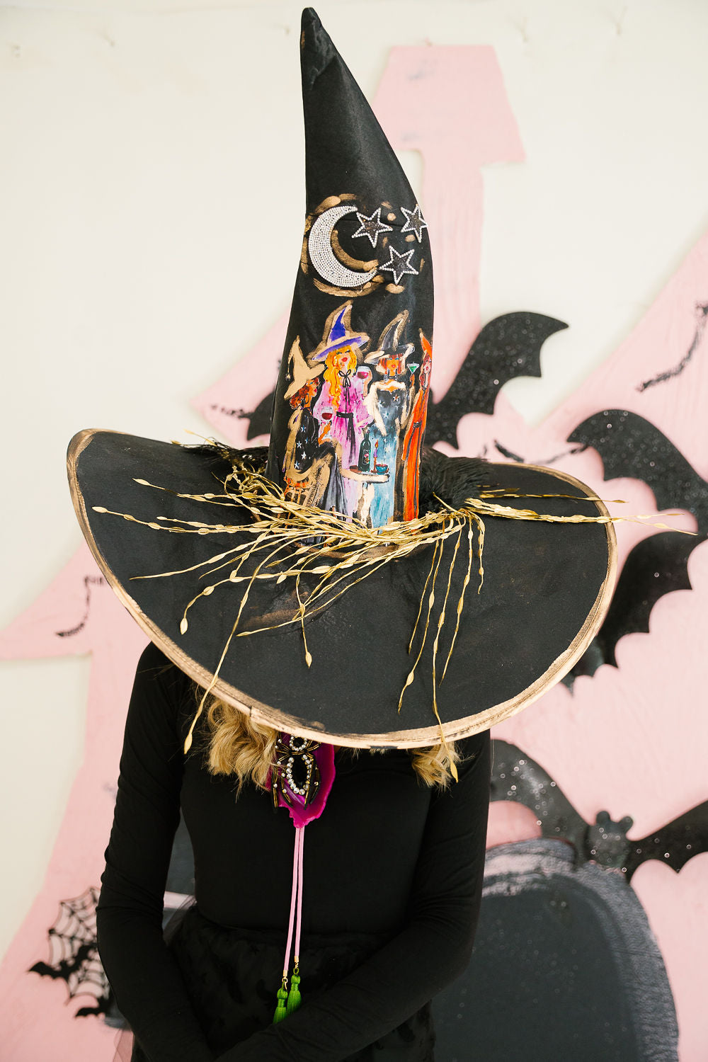 MIDNIGHT COVEN HEIRLOOM WITCH HAT