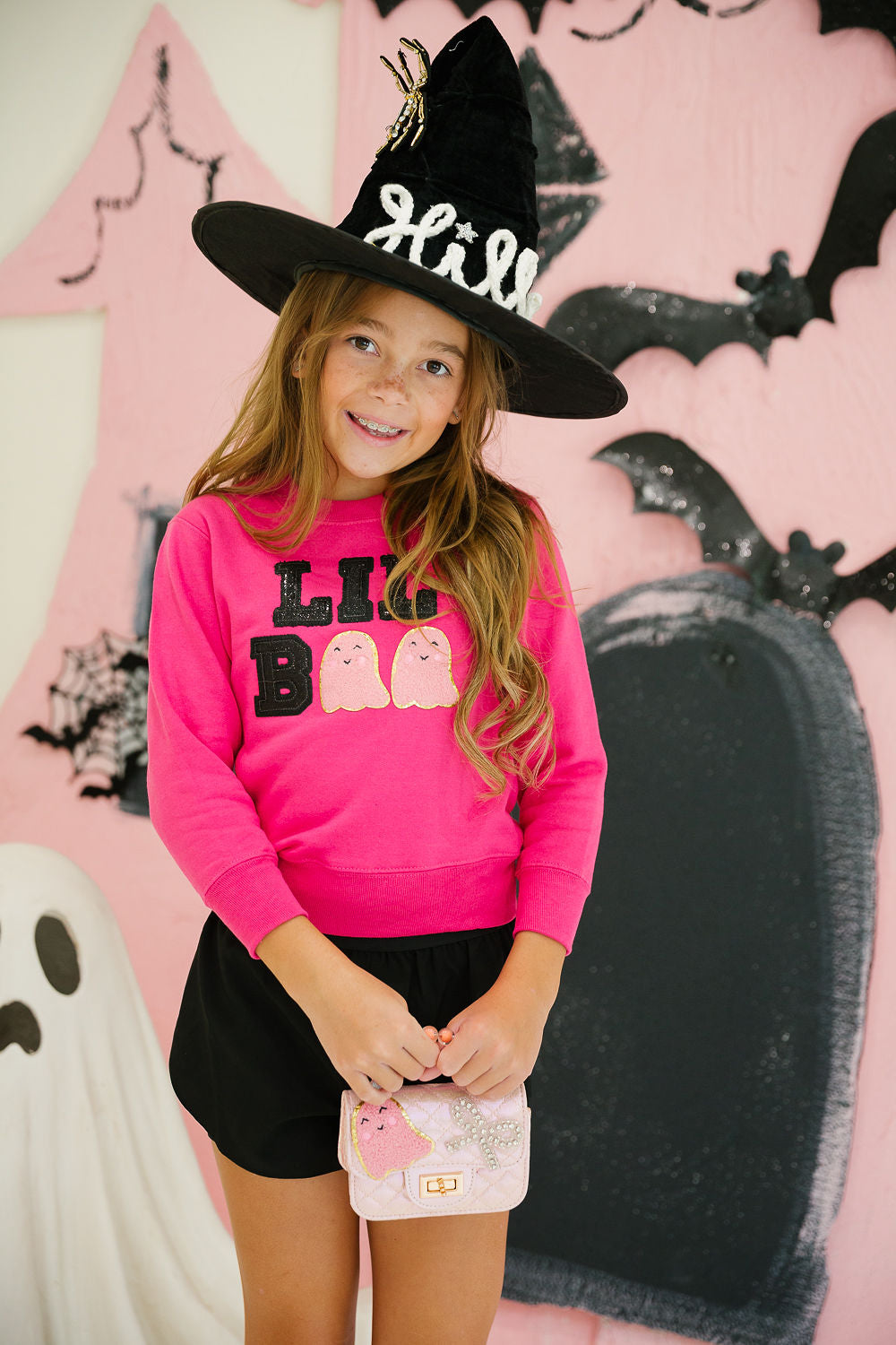 MINI KIDS PINK GHOST BAG Clutch Judith March