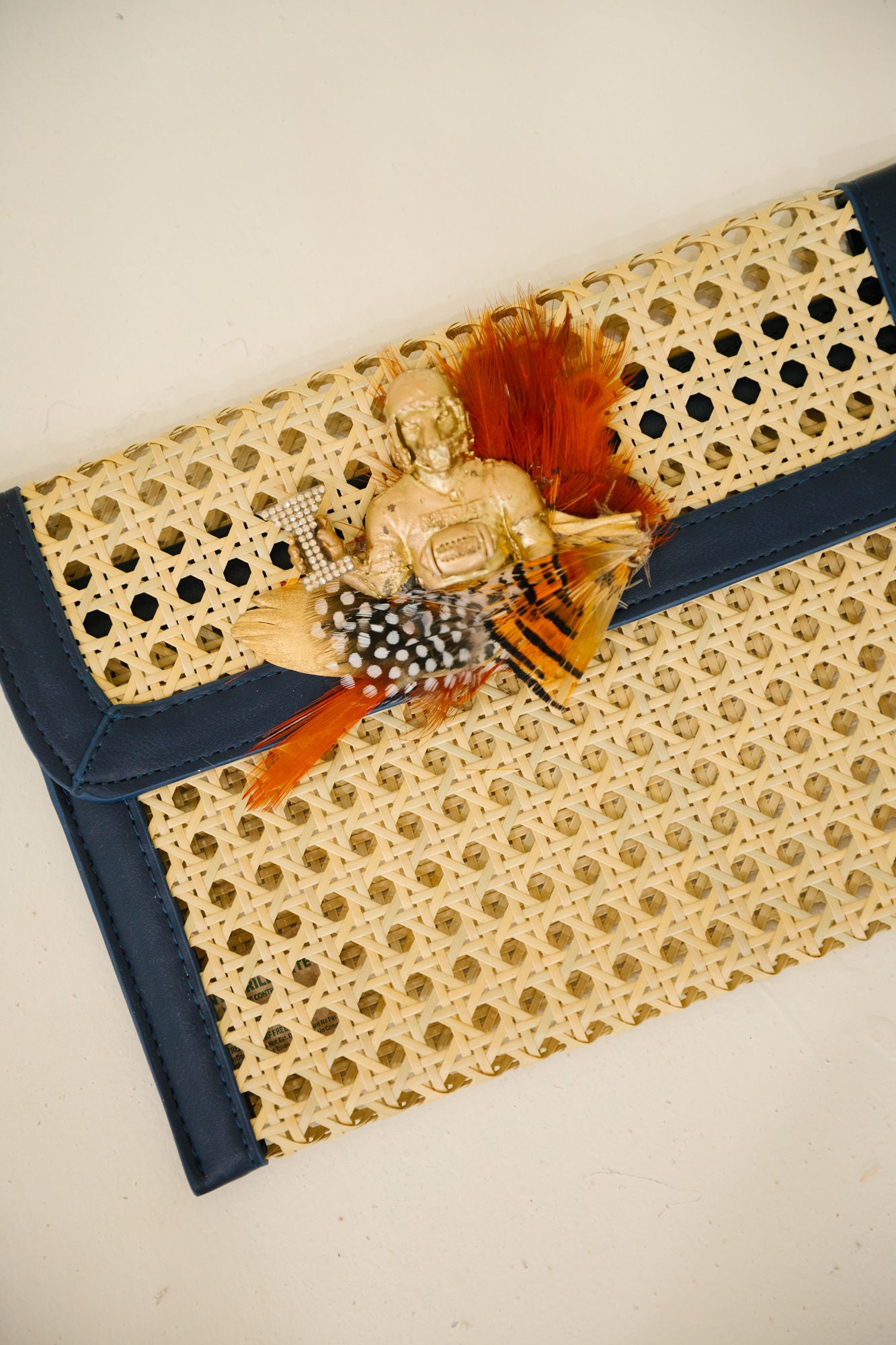THE MVP WOVEN CLUTCH PURSE Judith March