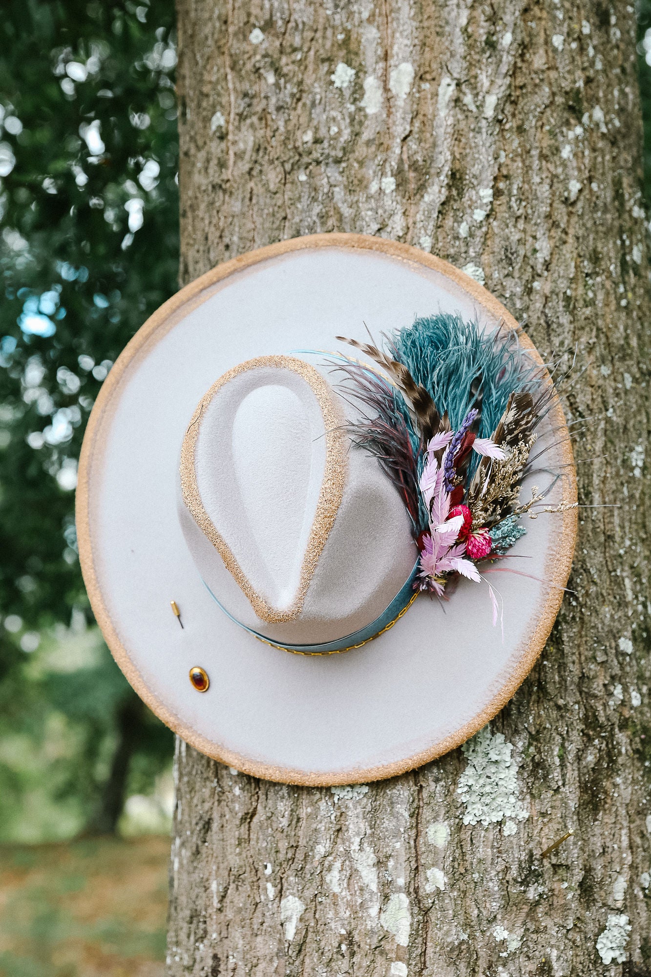 TIS THE SEASON RANCHER HAT (ONE OF A KIND) RANCHER HAT Judith March