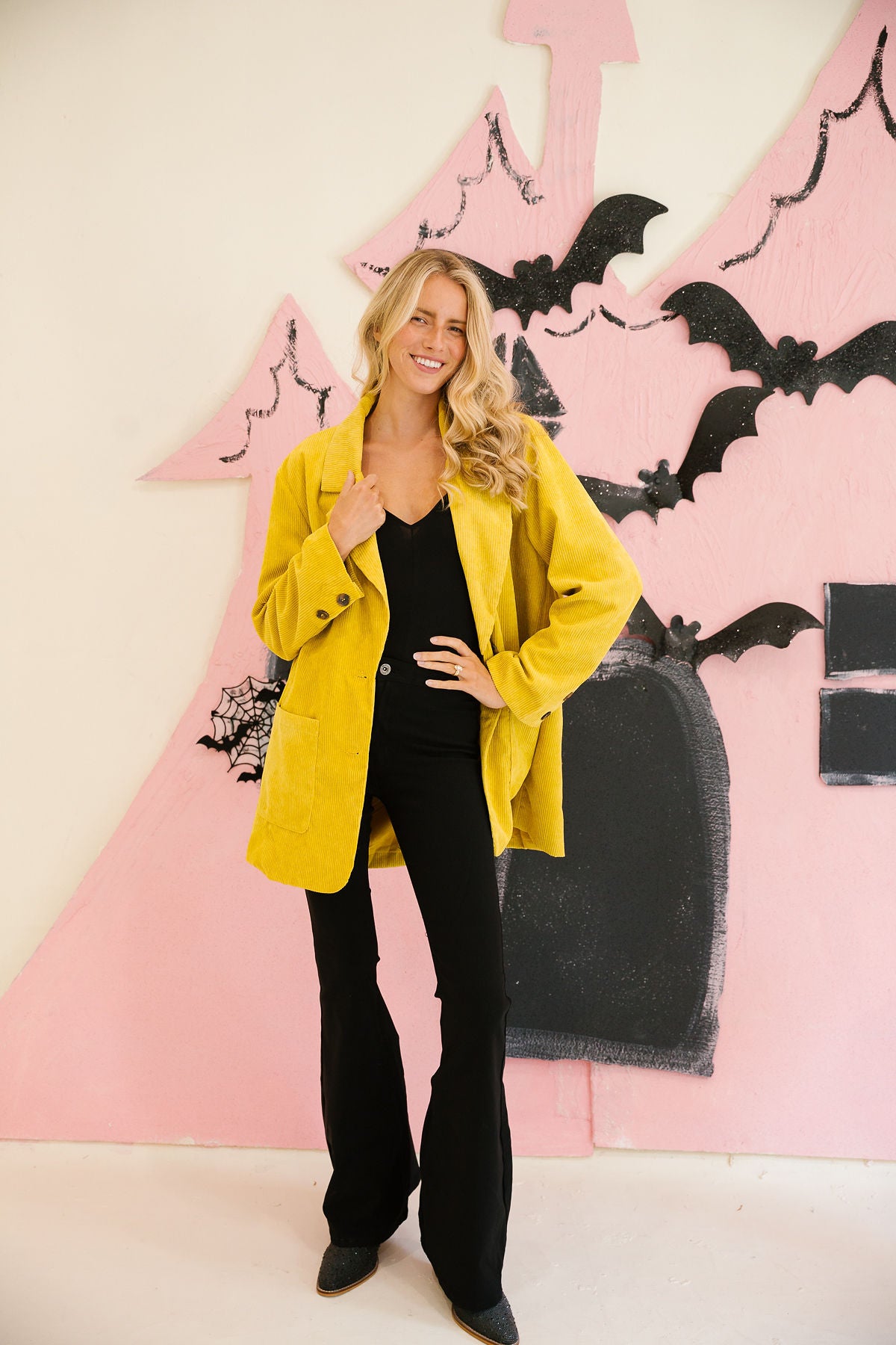 WITCH'S NIGHT OUT CORDUROY BLAZER