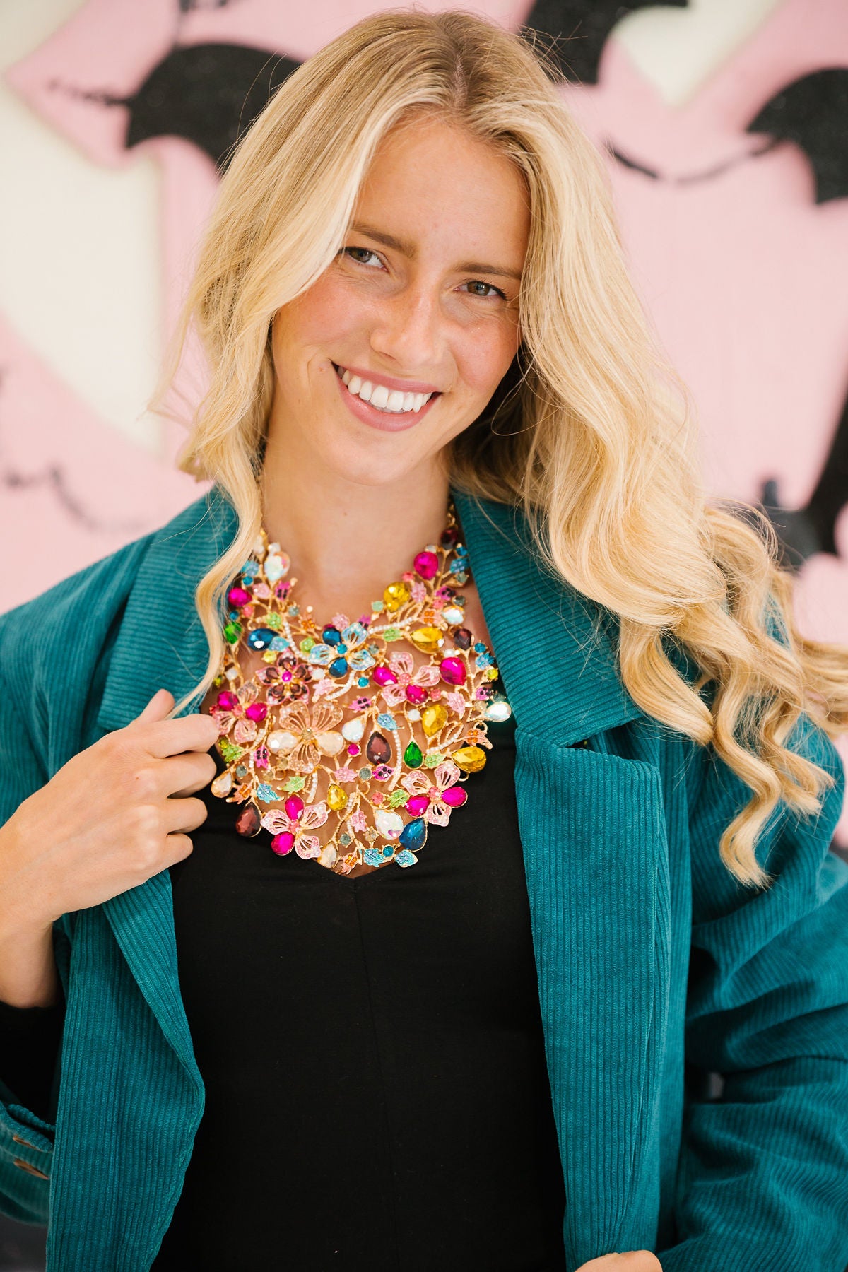 BOTANICAL BEAUTY STATEMENT NECKLACE