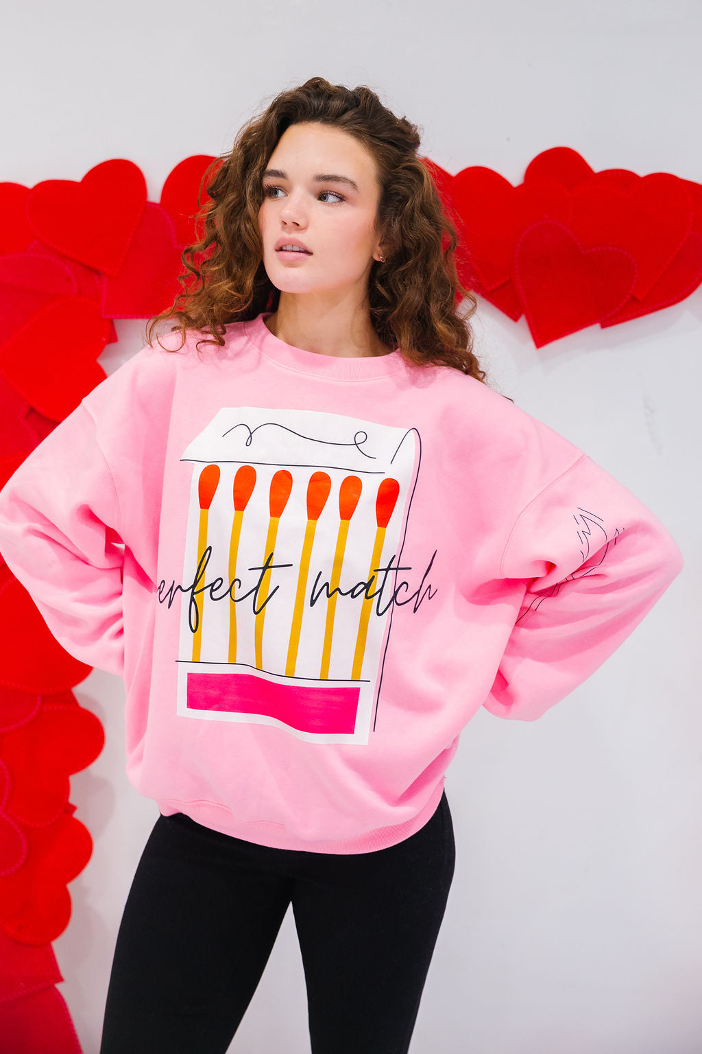 PERFECT MATCH PINK PULLOVER