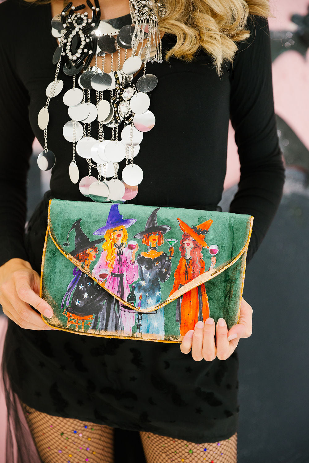 WITCH'S NIGHT OUT VELVET CLUTCHES Clutch Judith March