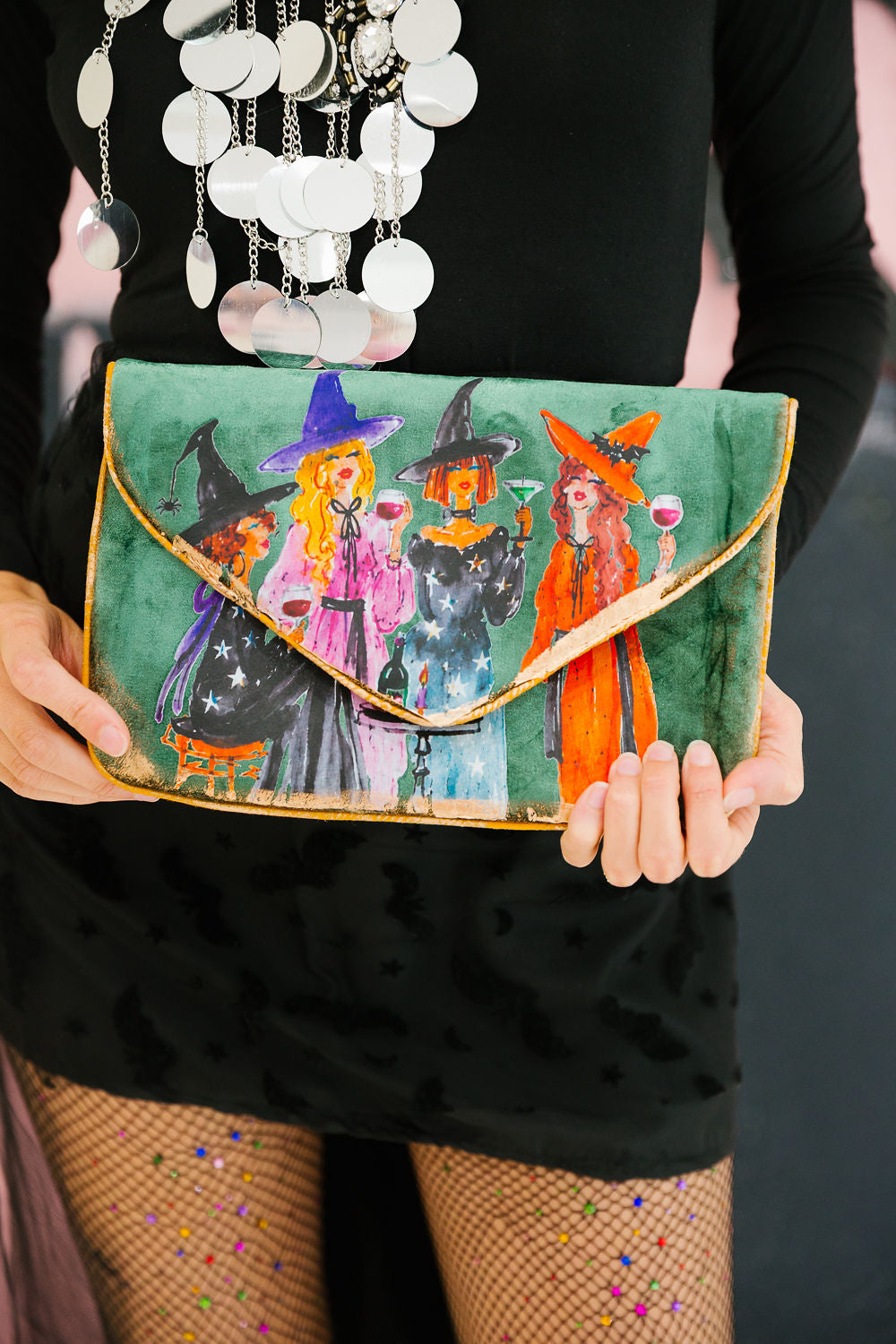 WITCH'S NIGHT OUT VELVET CLUTCHES Clutch Judith March