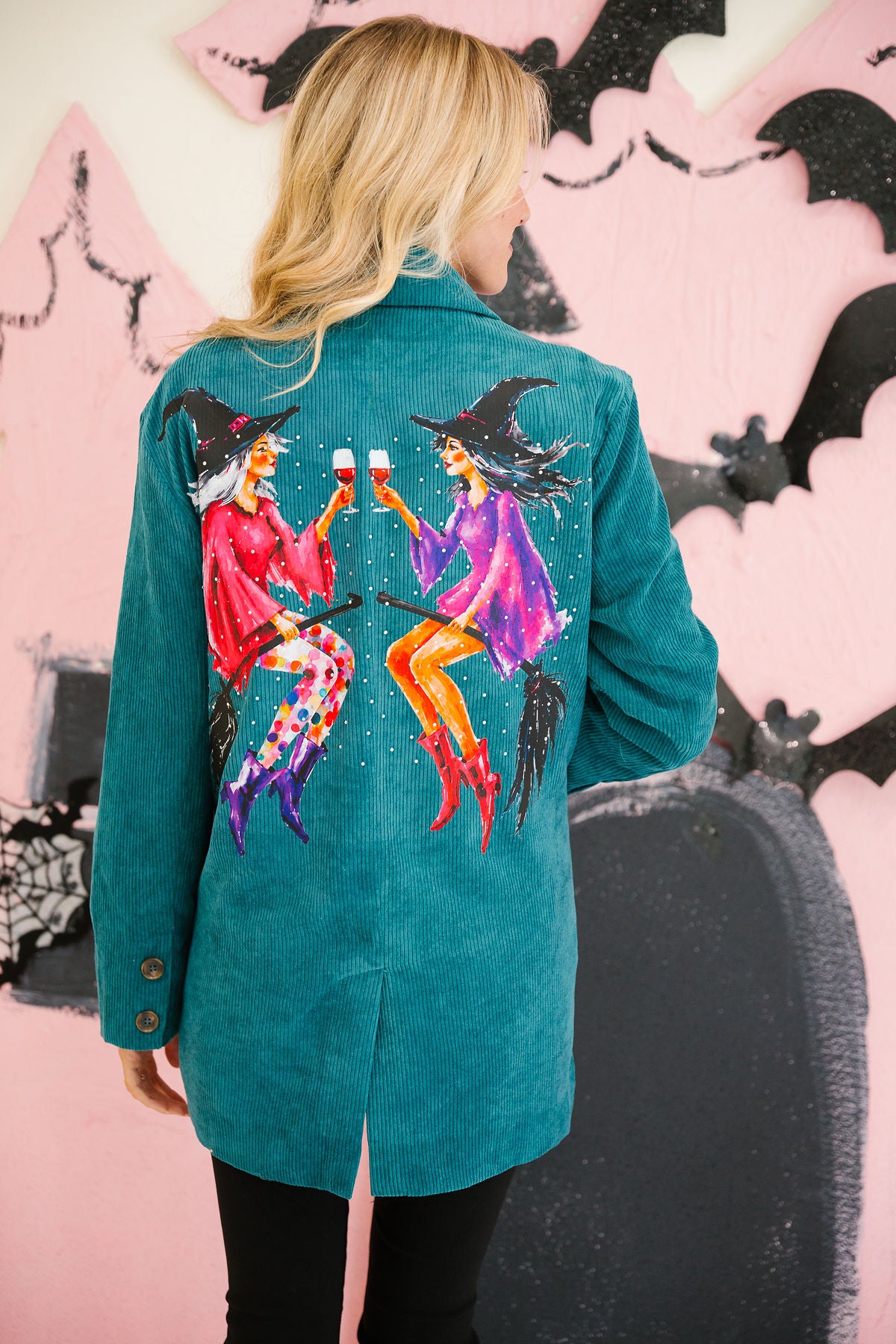 BREWS & BROOM CORDUROY BLAZER