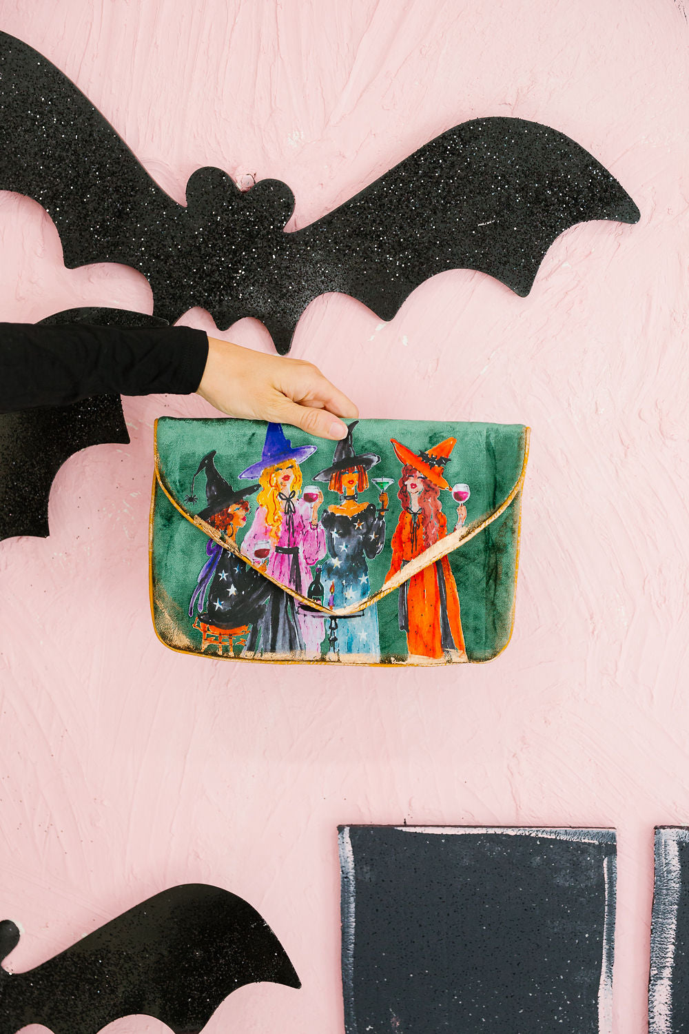 WITCH'S NIGHT OUT VELVET CLUTCHES Clutch Judith March