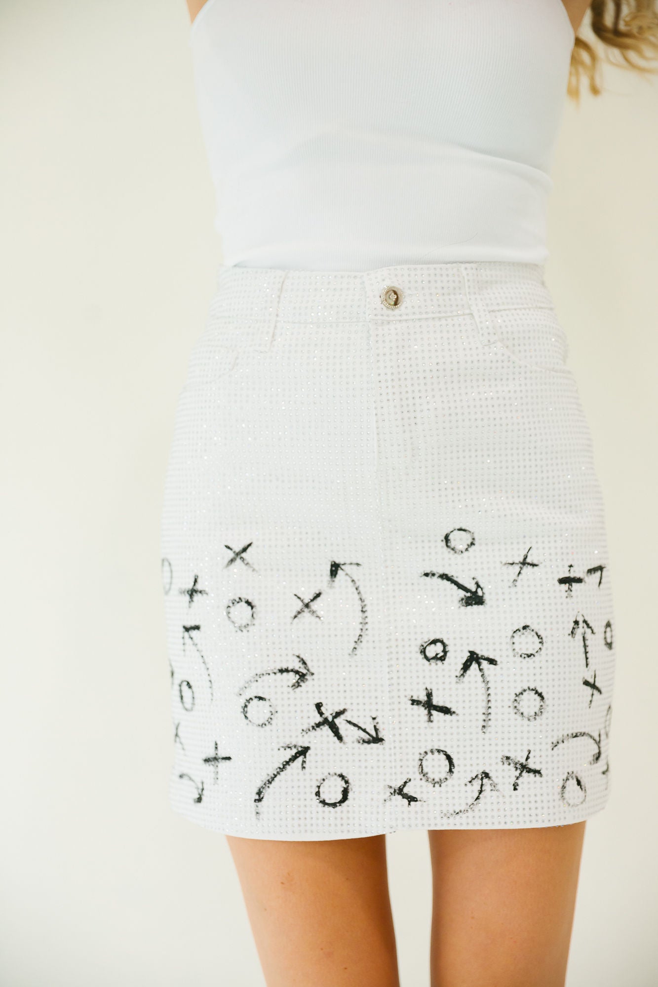SPIRIT SEASON BEJEWELED SKIRT SKIRT Judith March