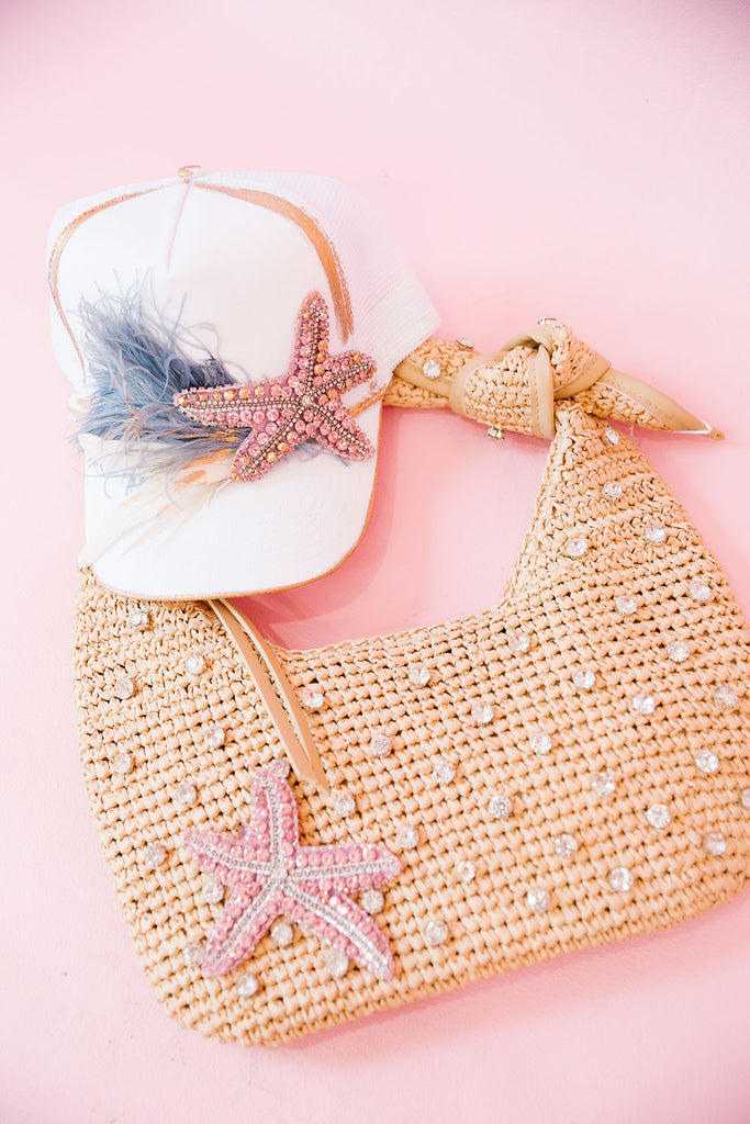 STARFISH BEJEWELED PURSE PURSE Judith March