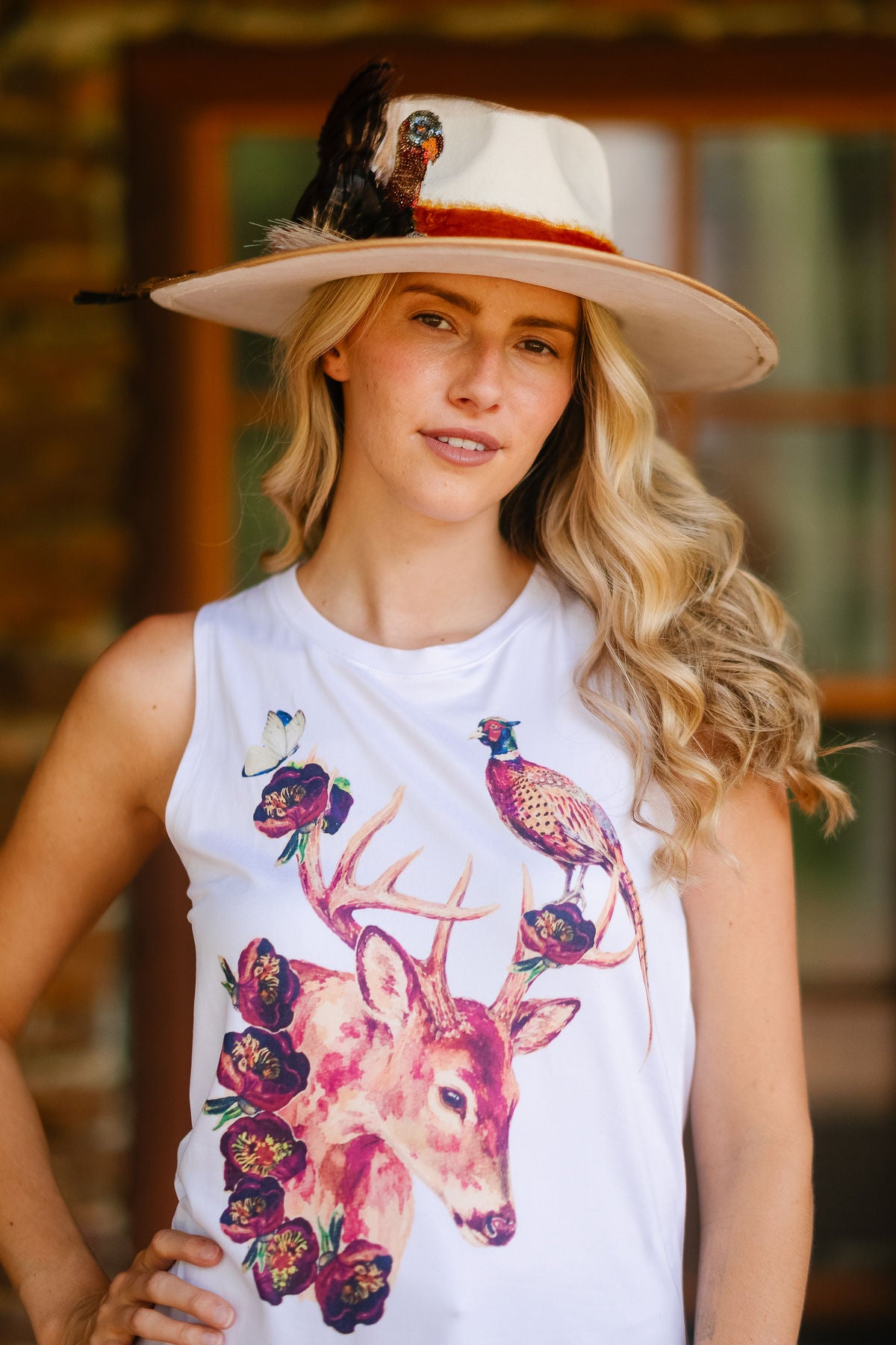 FIELD & FEATHER TEE/TANK TEE Judith March