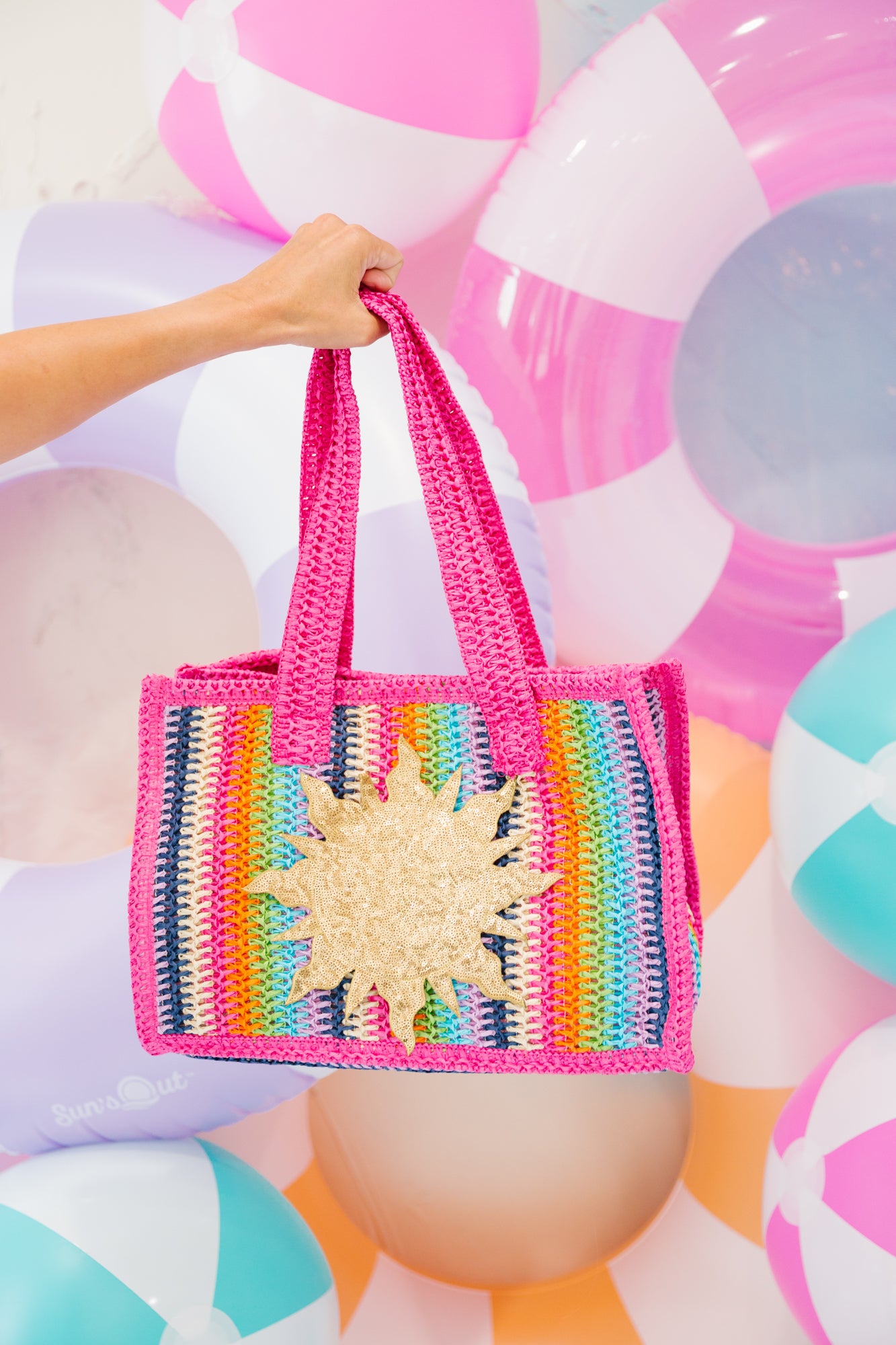 SUN CHASER COLORFUL BAG PURSE Judith March