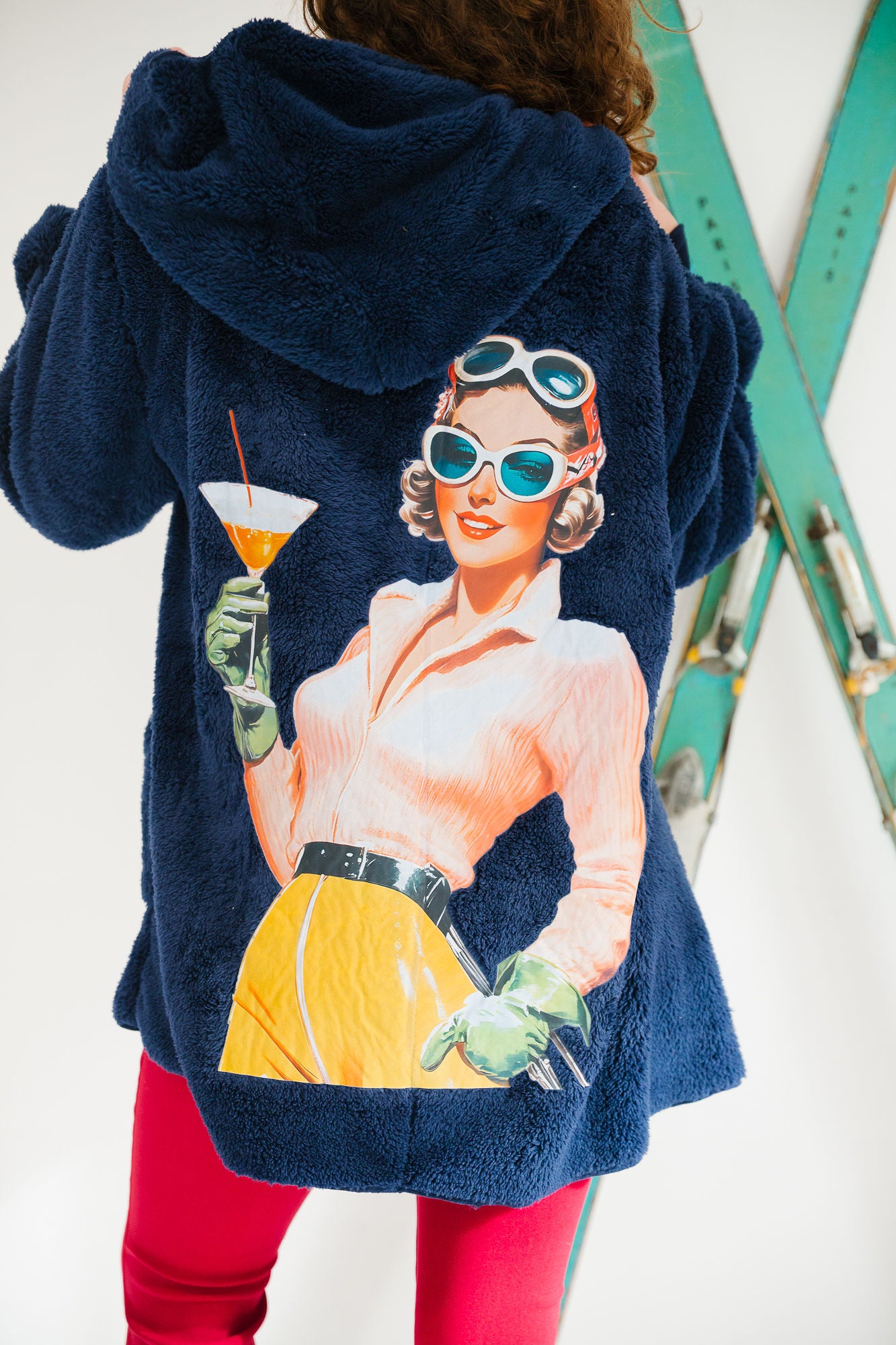 SLOPESIDE SPRITZ NAVY CARDIGAN cardigan Judith March