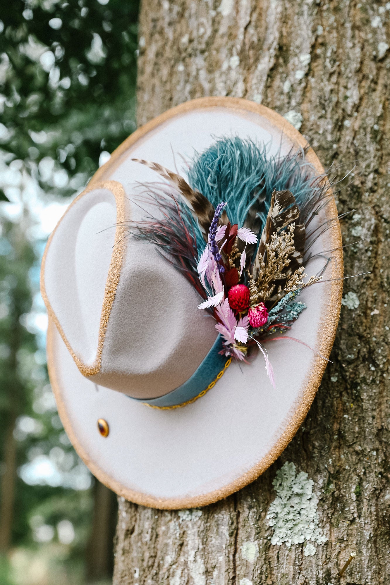 TIS THE SEASON RANCHER HAT (ONE OF A KIND) RANCHER HAT Judith March