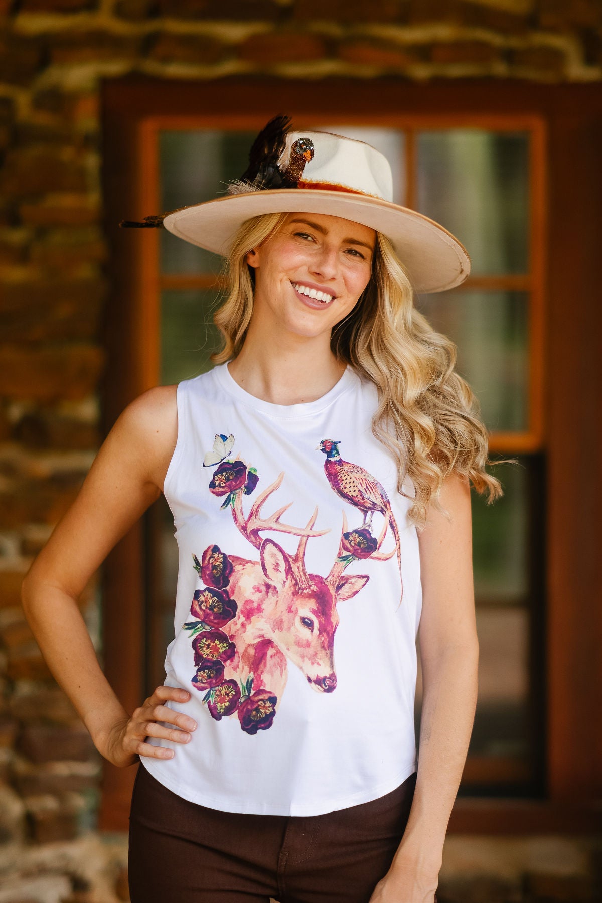 FIELD & FEATHER TEE/TANK TEE Judith March