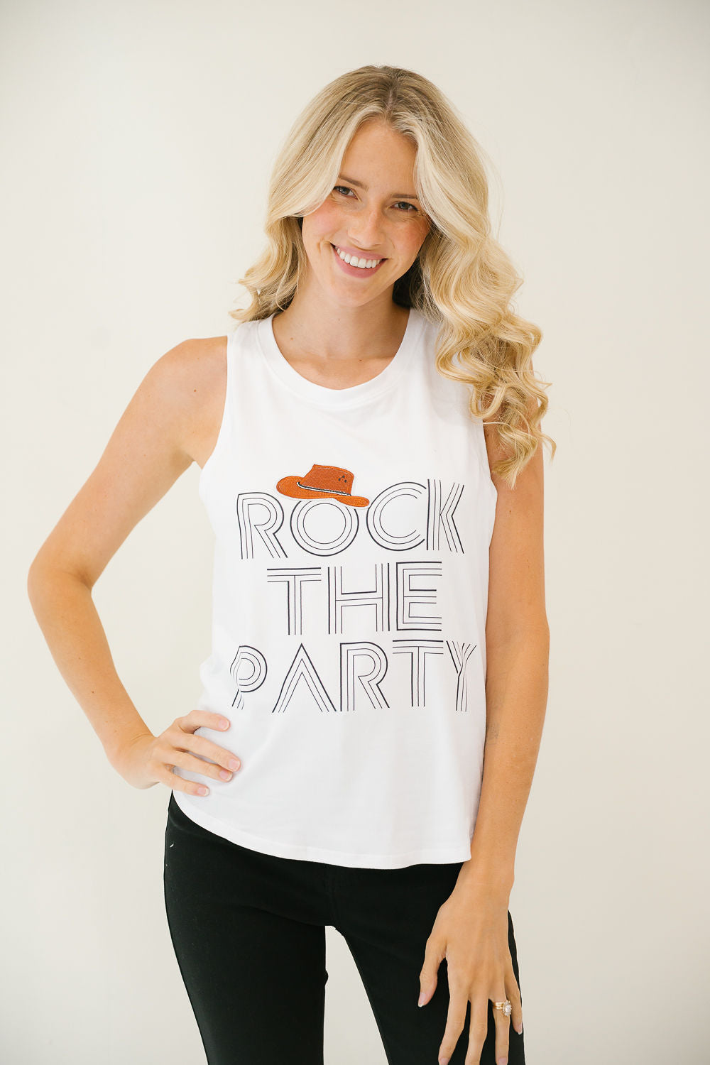 *ROCK THE PARTY TANK - LARGE TANK Judith March