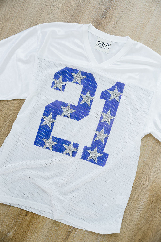 CUSTOM NUMBER TOPS TOP Judith March S/M JERSEY  