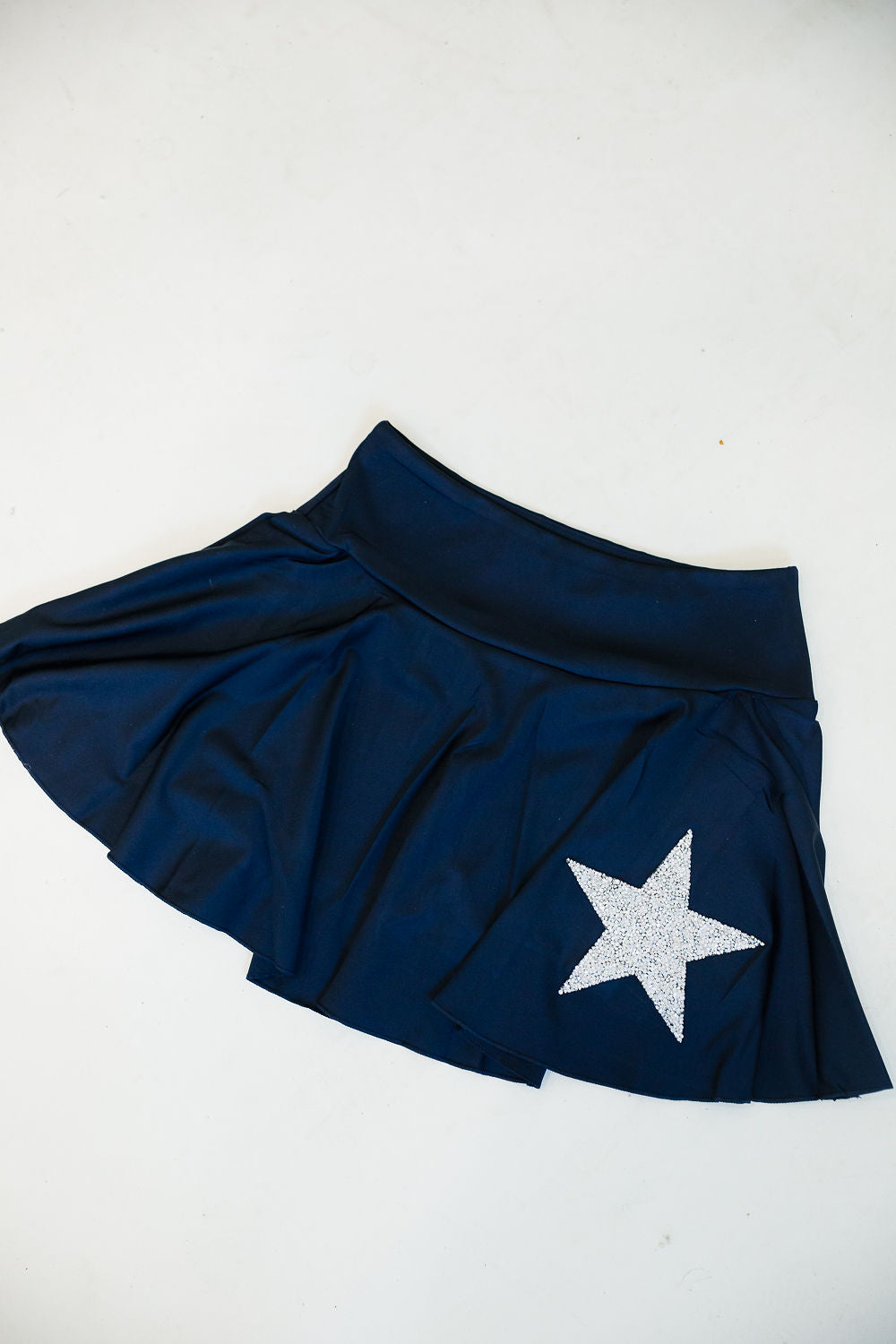 SILVER STAR NAVY TENNIS SKIRT SKIRT Judith March