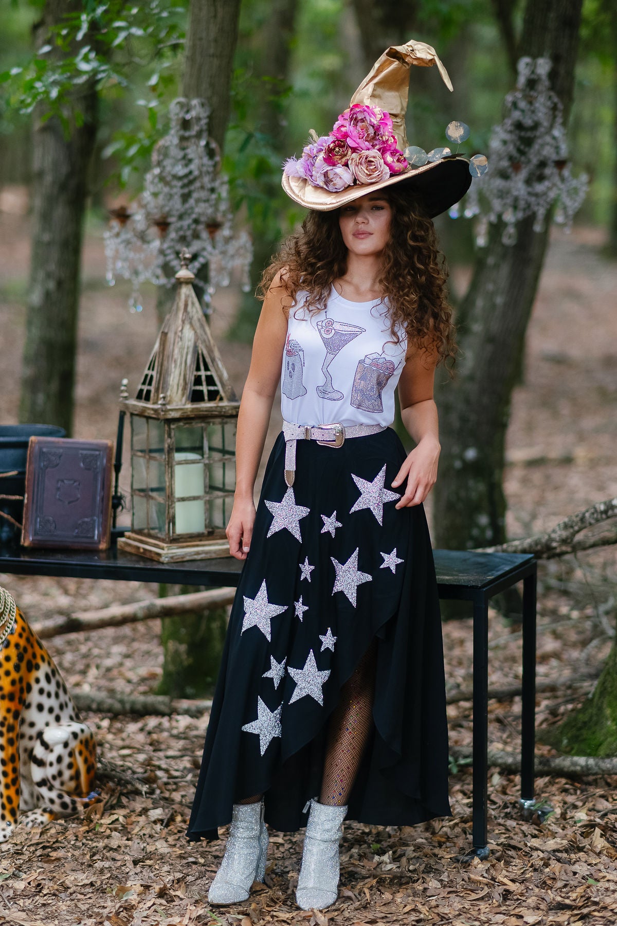 BLUSH & BLOOM WITCH HAT (ONE OF A KIND) WITCH HAT Judith March