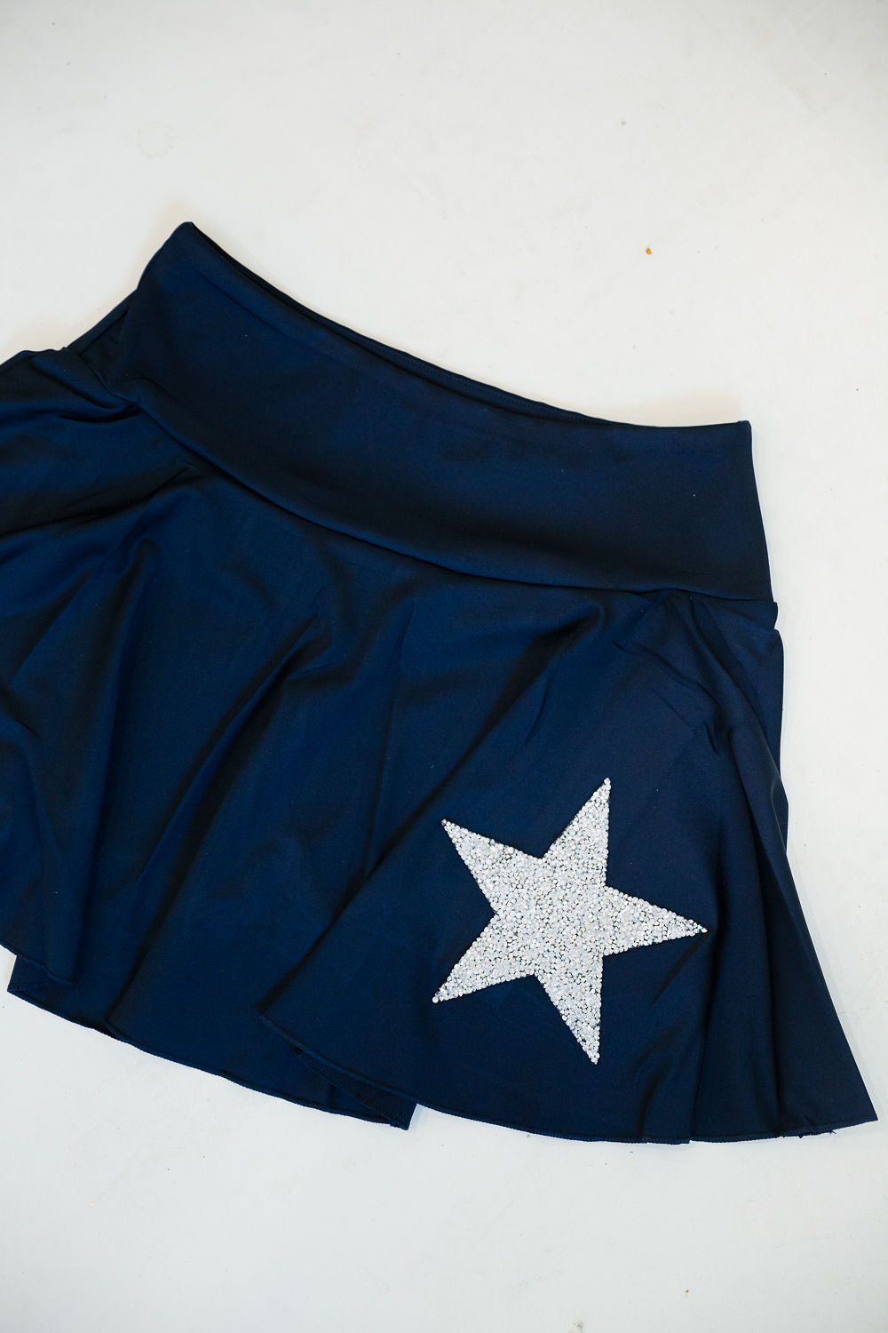 SILVER STAR NAVY TENNIS SKIRT SKIRT Judith March