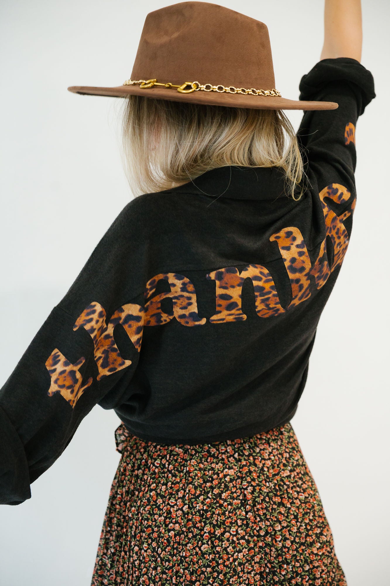 THANKFUL BLACK SHACKET JACKET Judith March
