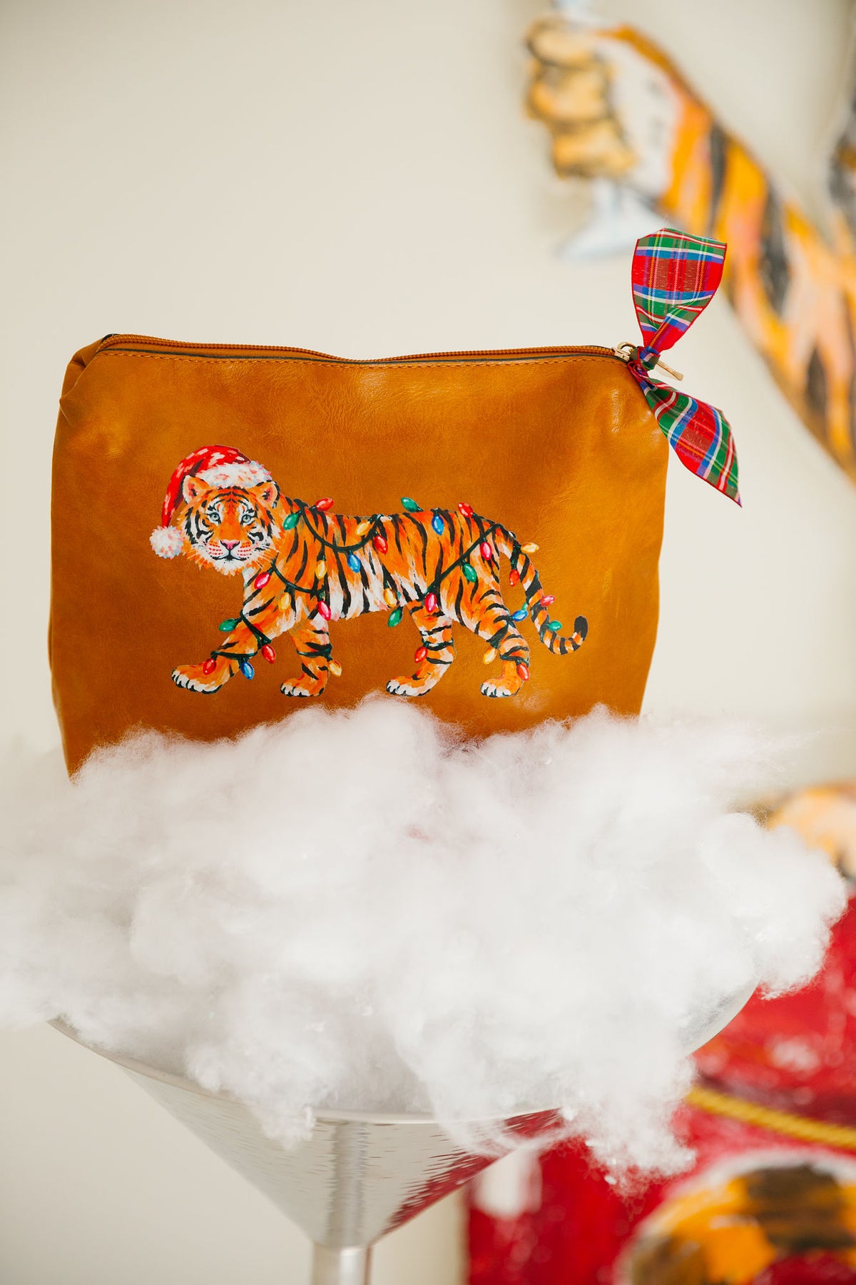 WILD ABOUT CHRISTMAS LEATHER BAGS TERRY BAG Judith March CLUTCH