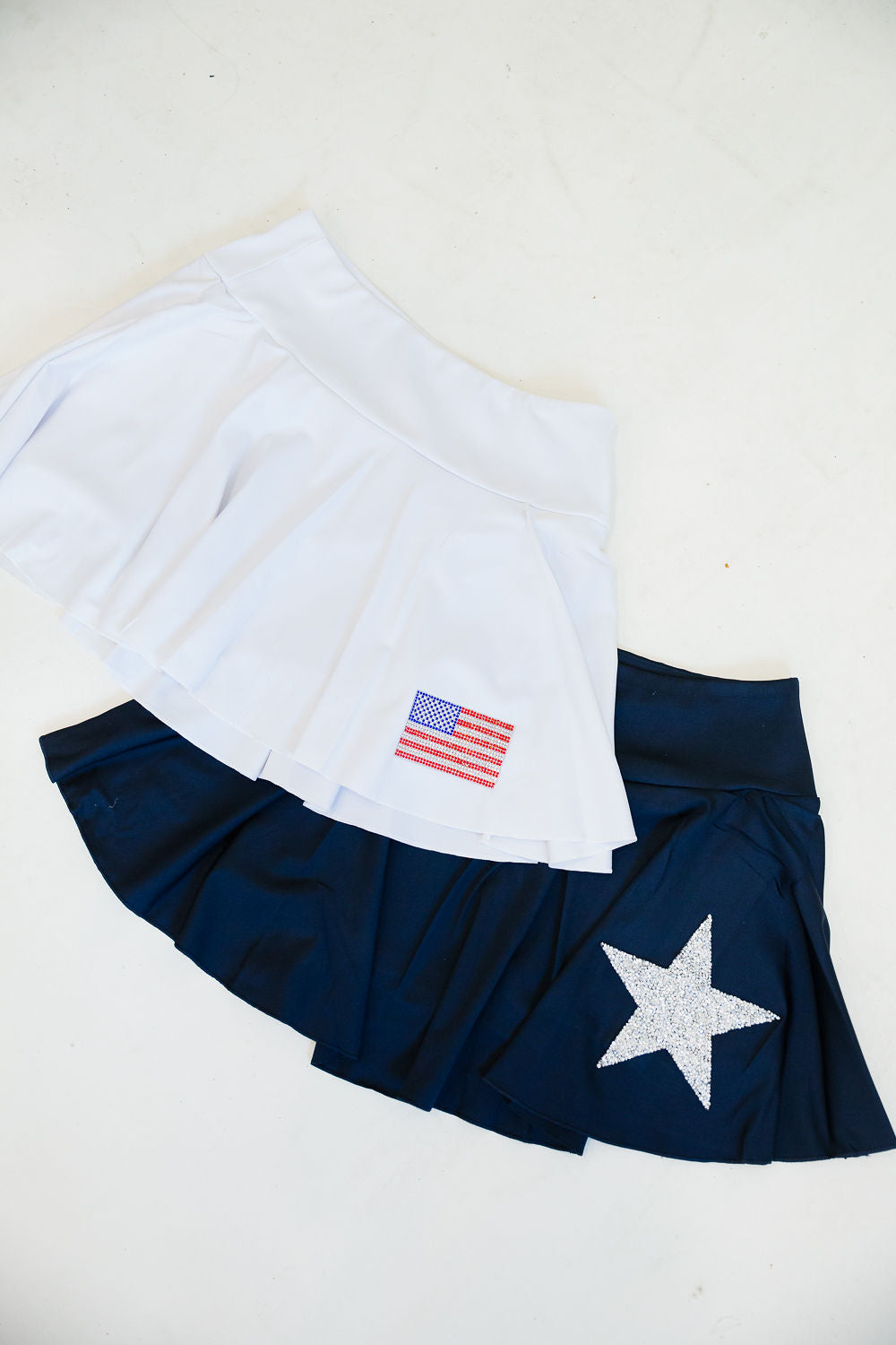 SILVER STAR NAVY TENNIS SKIRT SKIRT Judith March