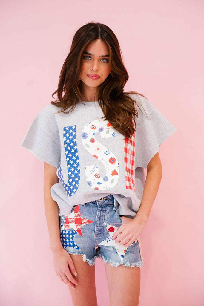 USA GREY SLEEVELESS PULLOVER PULLOVER Judith March