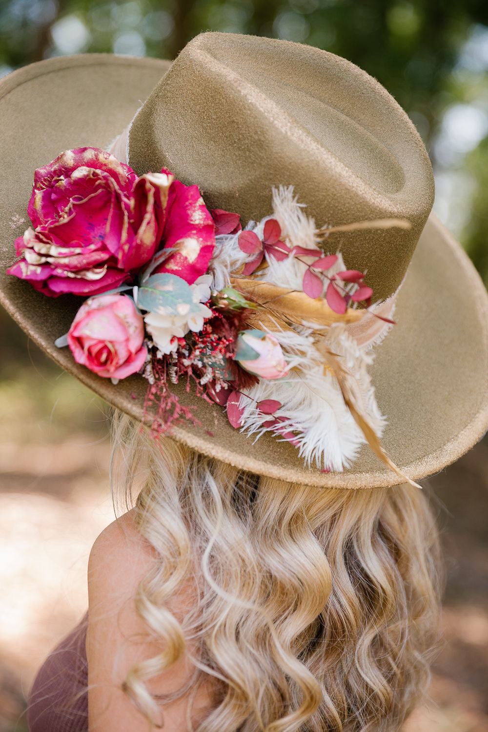 THE AUTUMN BLOSSOM RANCHER HAT RANCHER HAT Judith March
