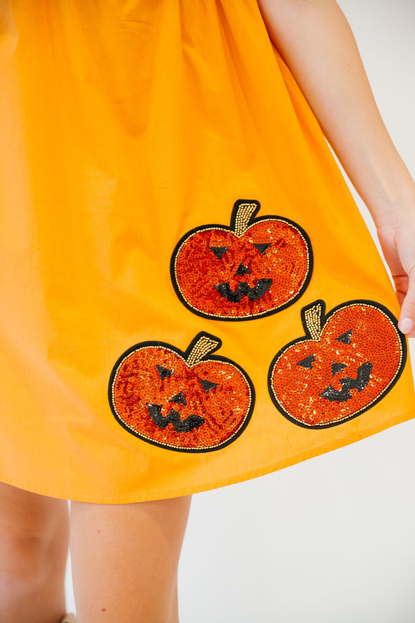 PICK OF THE PATCH ORANGE DRESS DRESS Judith March