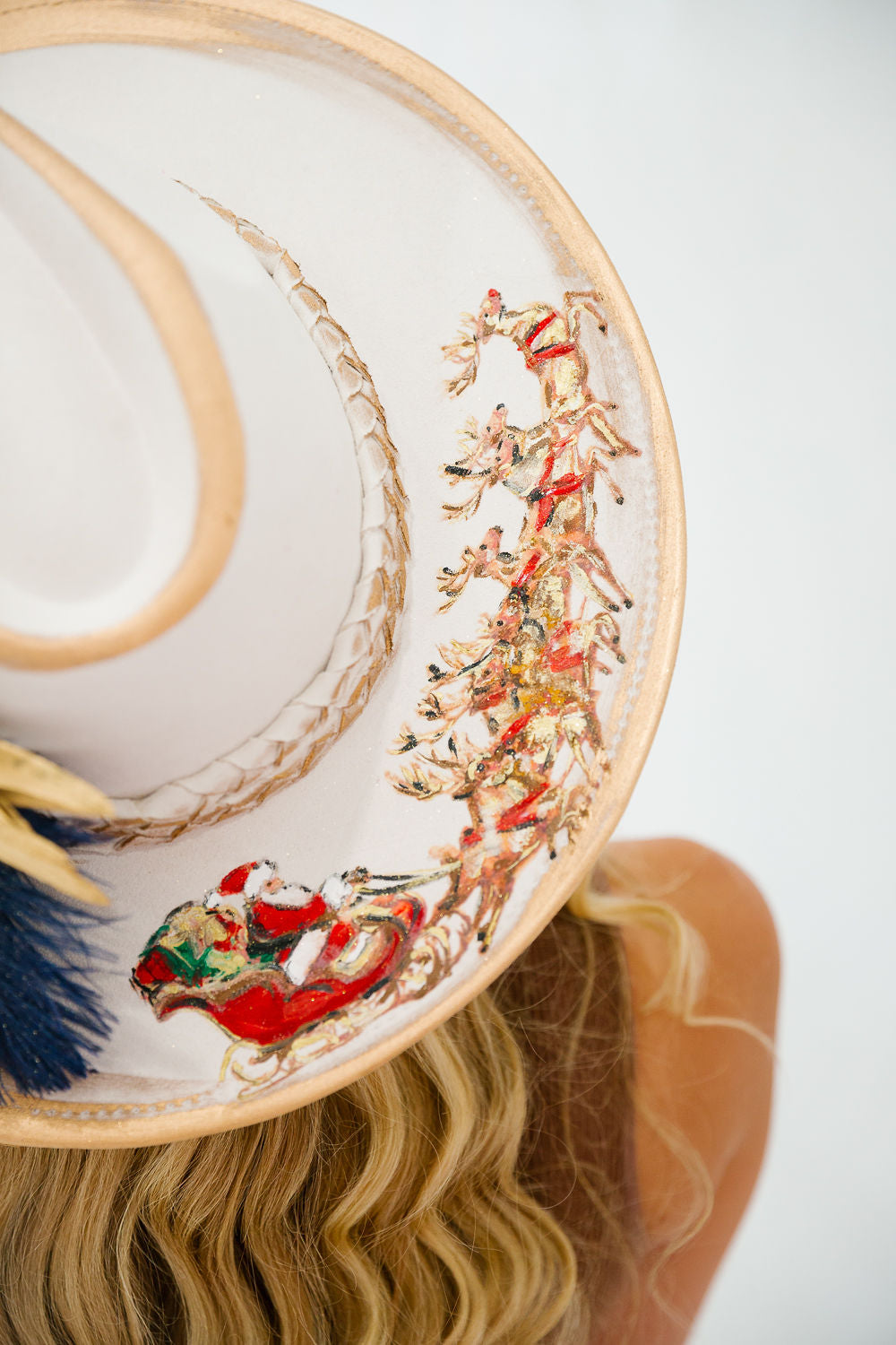 SLEIGH RIDE CREAM RANCHER HAT RANCHER HAT Judith March