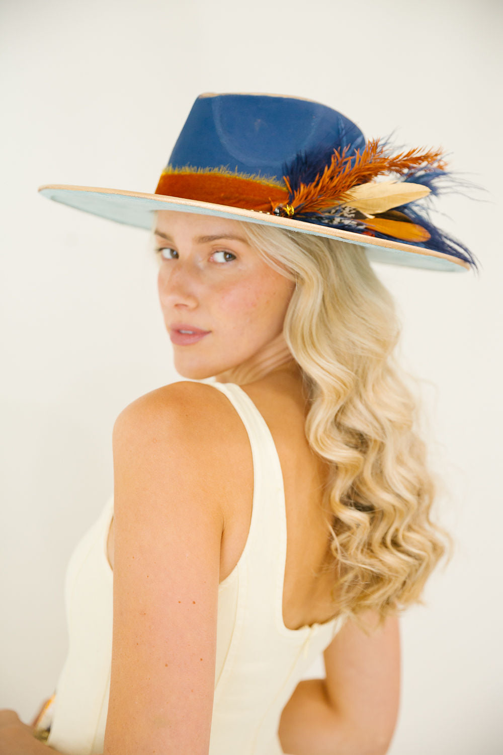 THE NAVY NIGHTS RANCHER HAT RANCHER HAT Judith March
