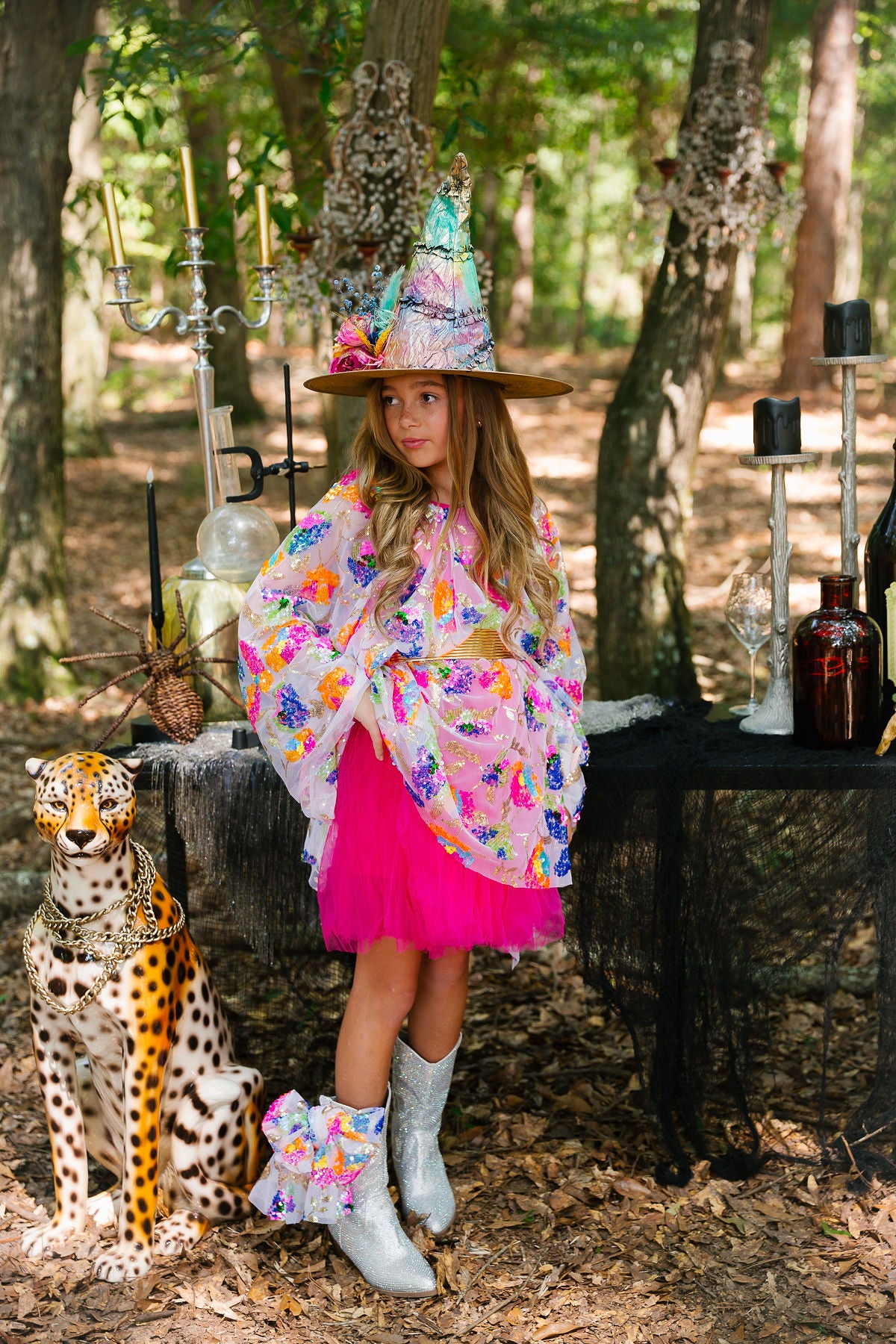 MINI KIDS CONFETTI COVEN CAPE - ONE SIZE