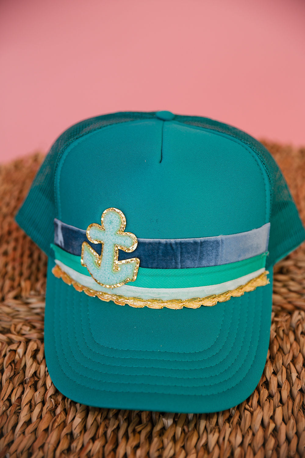 ROCK THE BOAT TRUCKER HAT TRUCKER HAT Judith March   