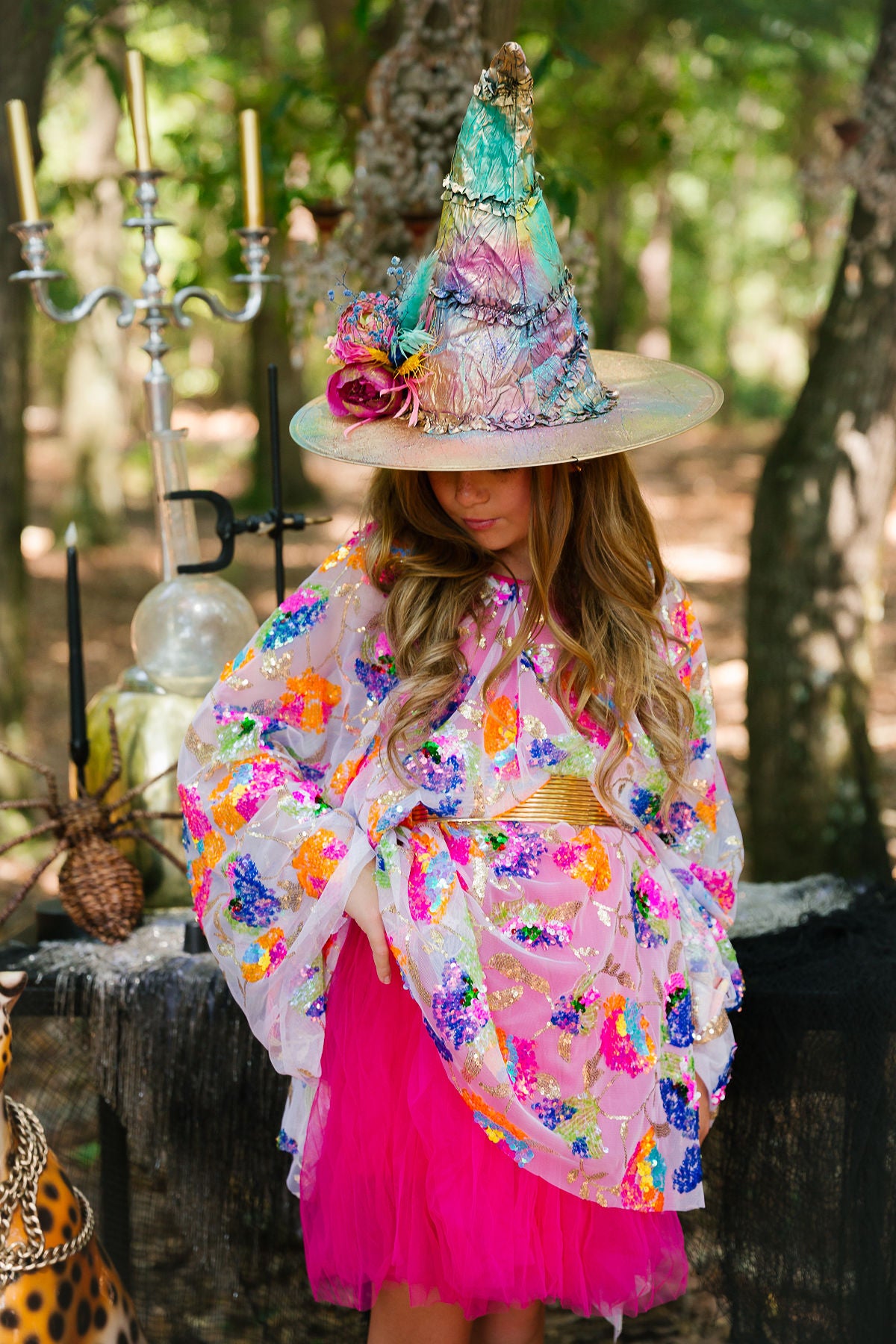 MINI KIDS CONFETTI COVEN CAPE - ONE SIZE