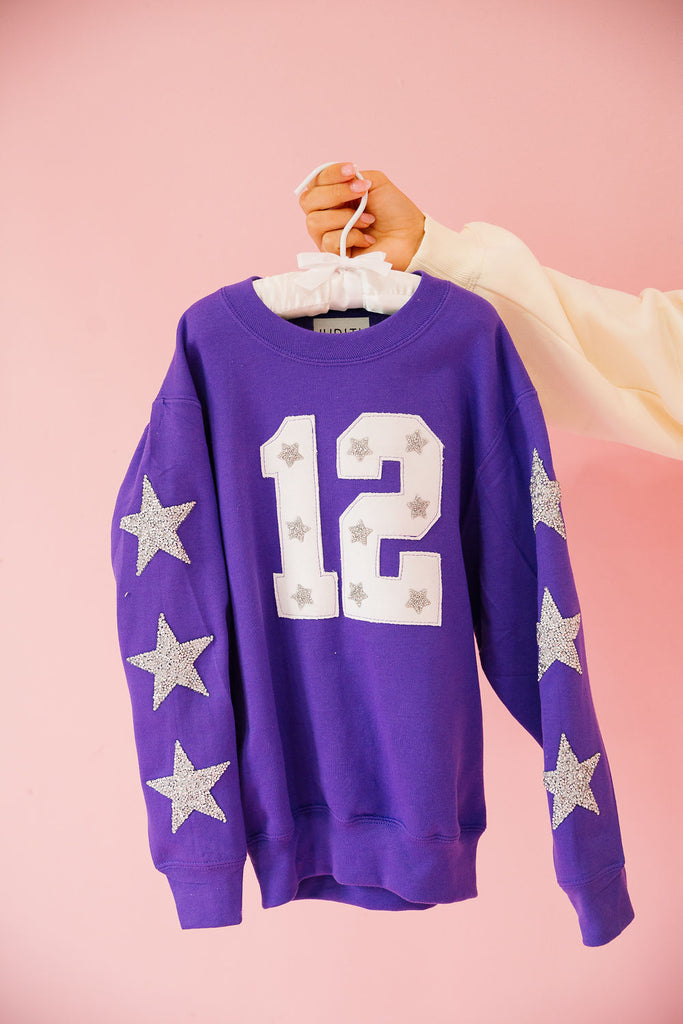 MINI KIDS CUSTOM NUMBER PATCH PULLOVER PULLOVER Judith March