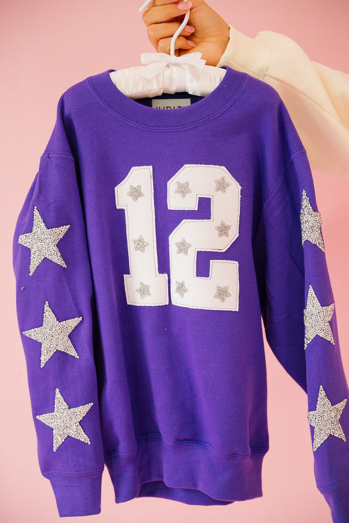 MINI KIDS CUSTOM NUMBER PATCH PULLOVER PULLOVER Judith March