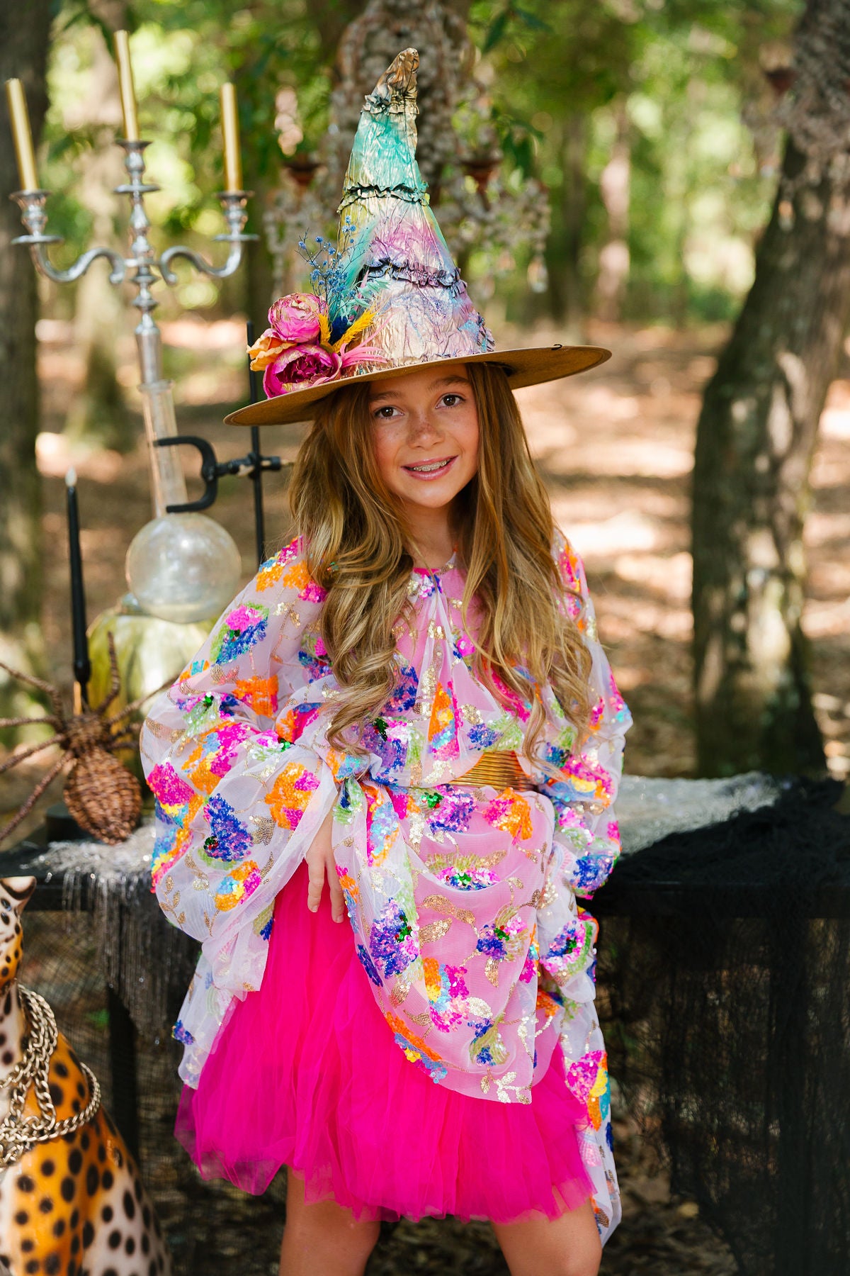 MINI KIDS CONFETTI COVEN CAPE - ONE SIZE
