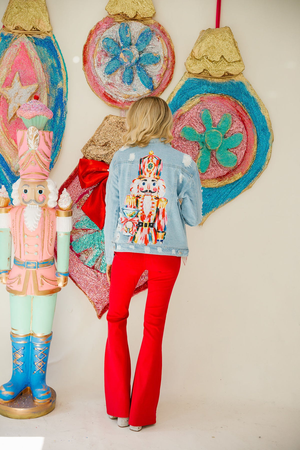 THE TIPSY TOY SOLIDER DENIM JACKET PULLOVER Judith March