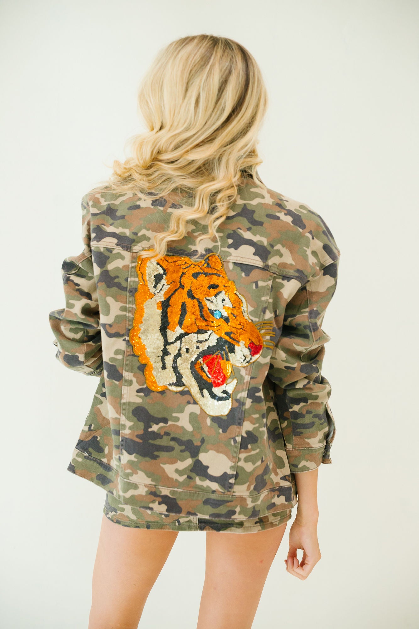 IN THE JUNGLE CAMO JACKET JACKET Judith March