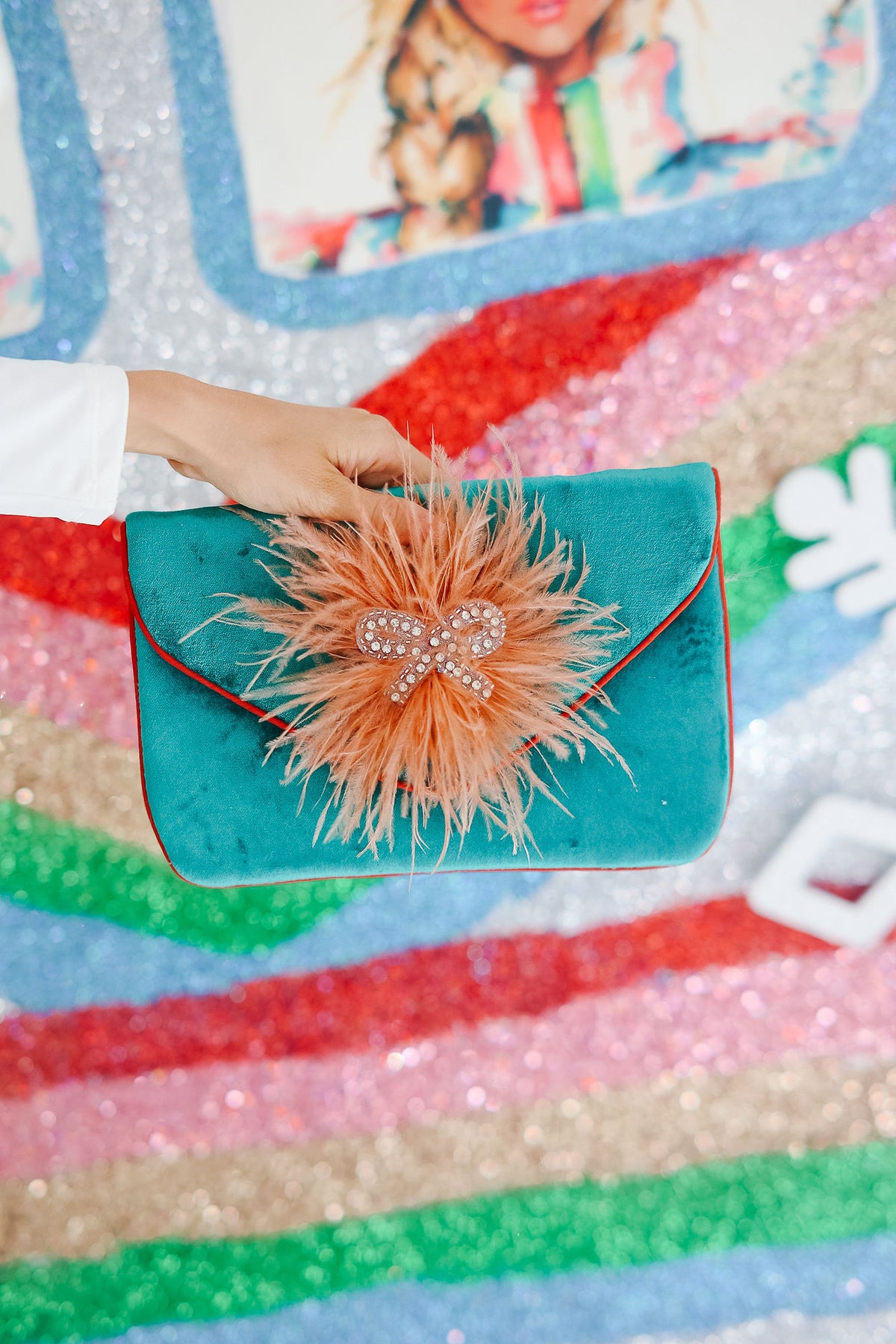 WRAPPED IN VELVET CLUTCH Clutch Judith March