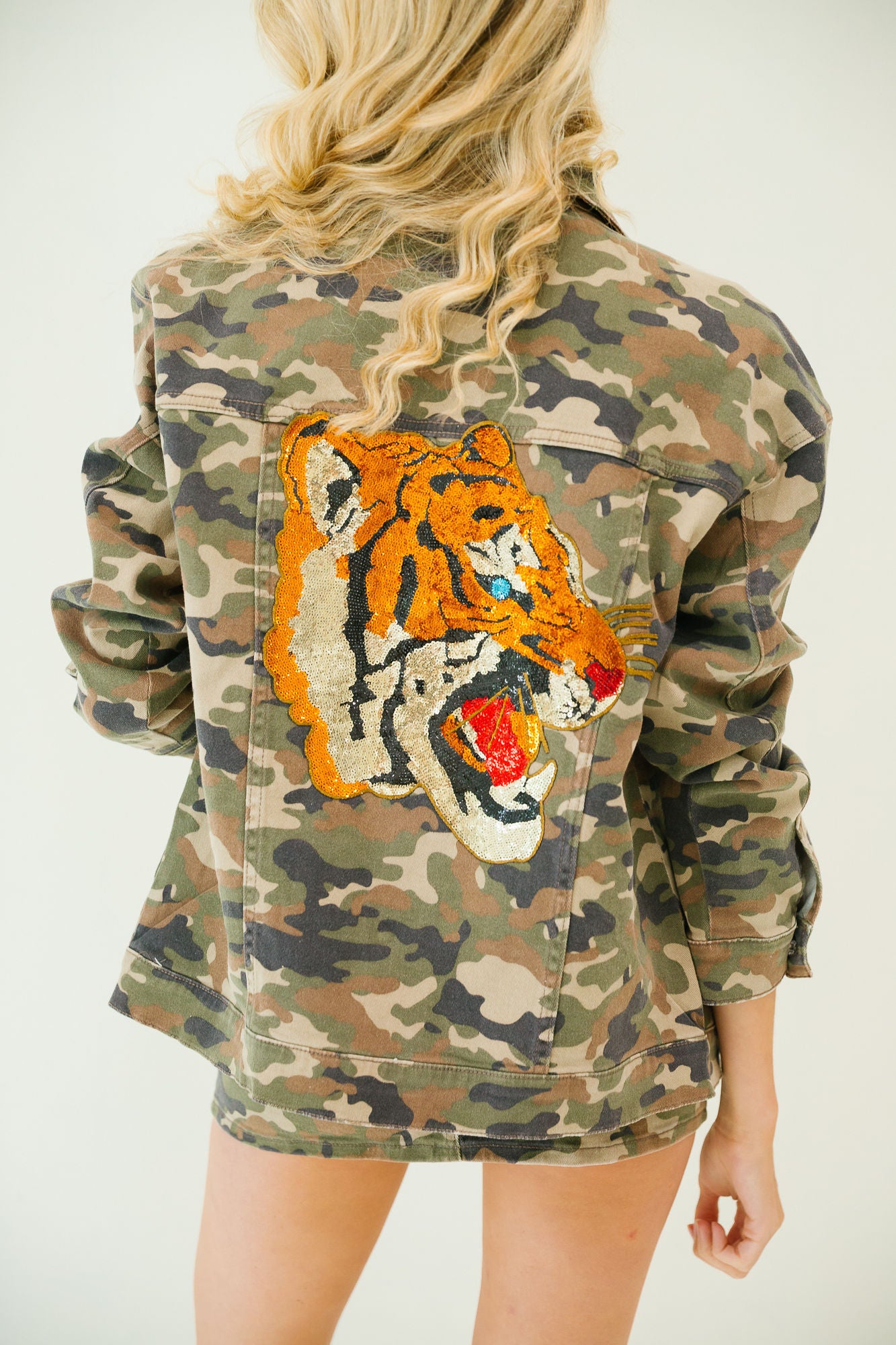 IN THE JUNGLE CAMO JACKET JACKET Judith March