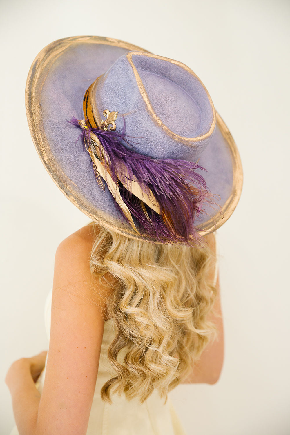 THE FLEUR & FEATHER RANCHER HAT RANCHER HAT Judith March