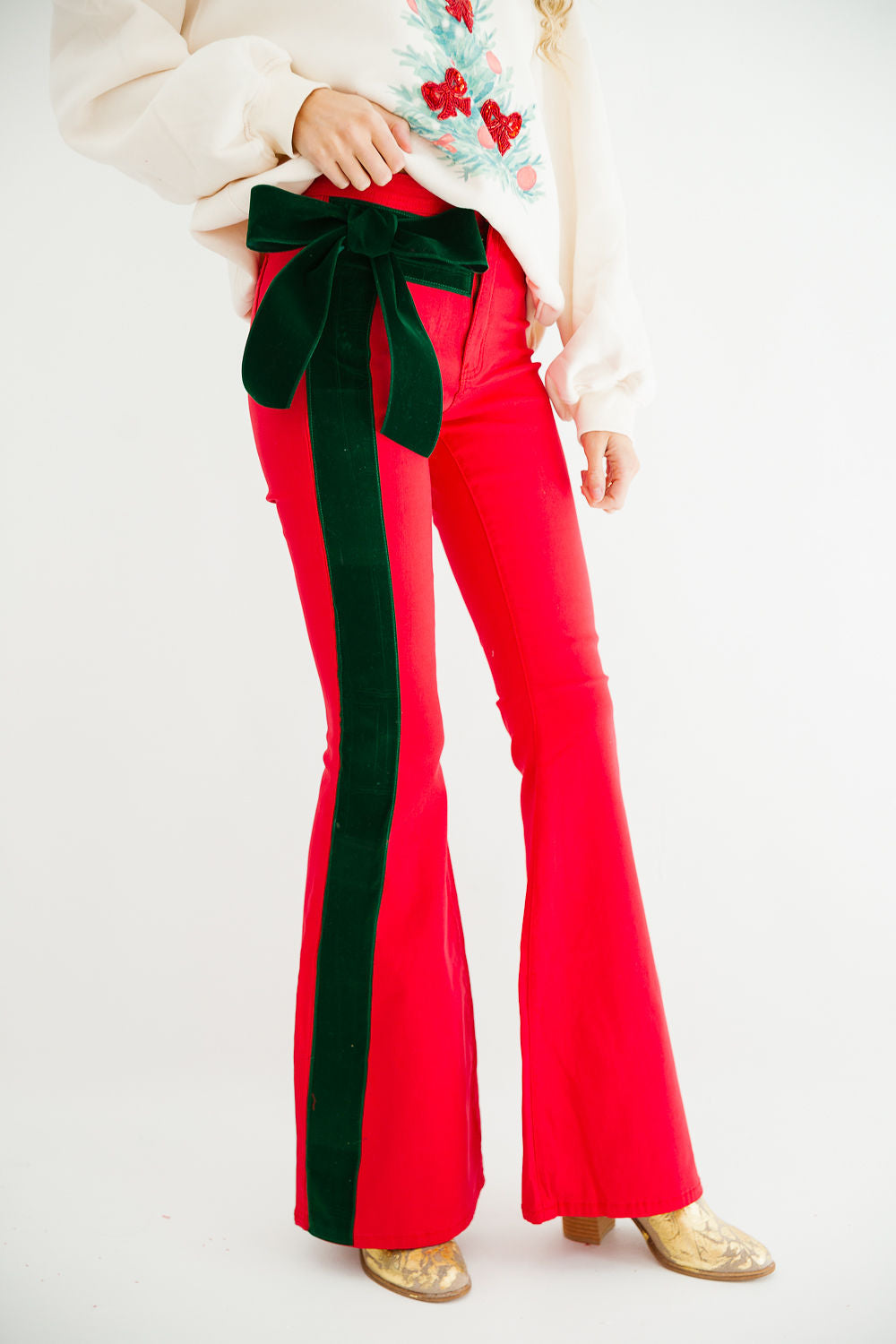 HOLIDAY SEASON FLARES FLARES Judith March SMALL RED