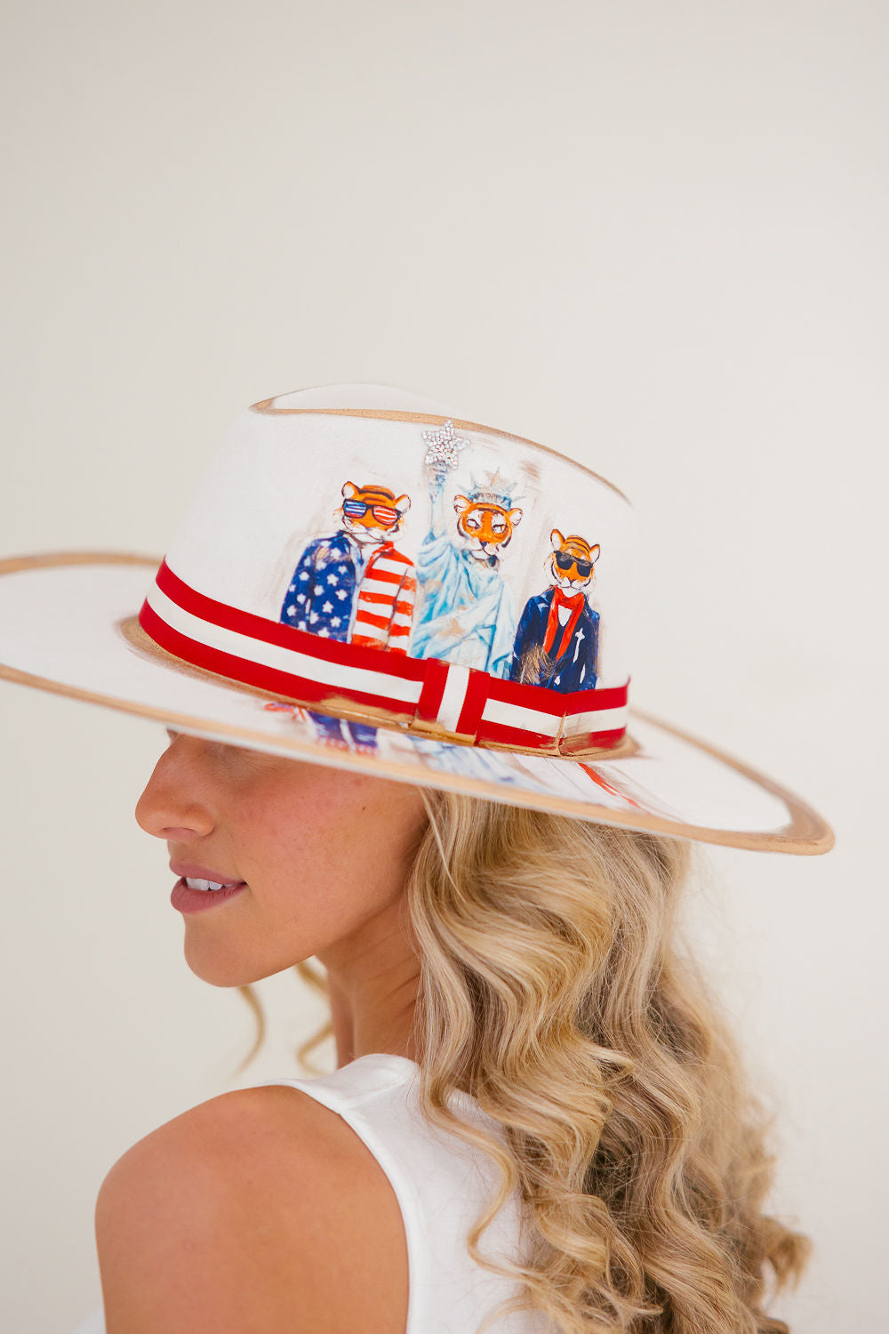 STARS AND STRIPES RANCHER HAT HAT Judith March