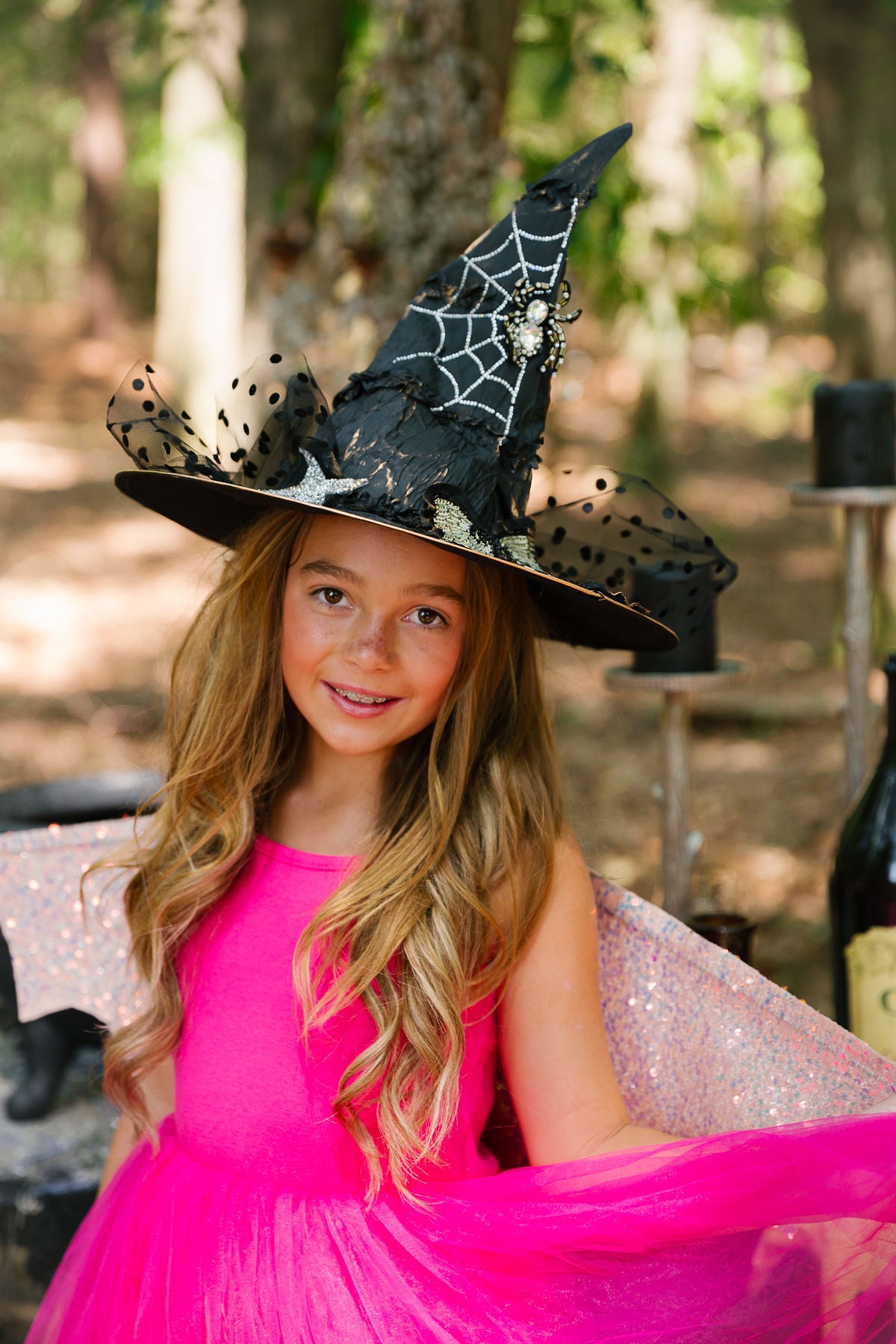 MINI KIDS THE WEB OF MAGIC WITCH HAT (ONE OF A KIND)